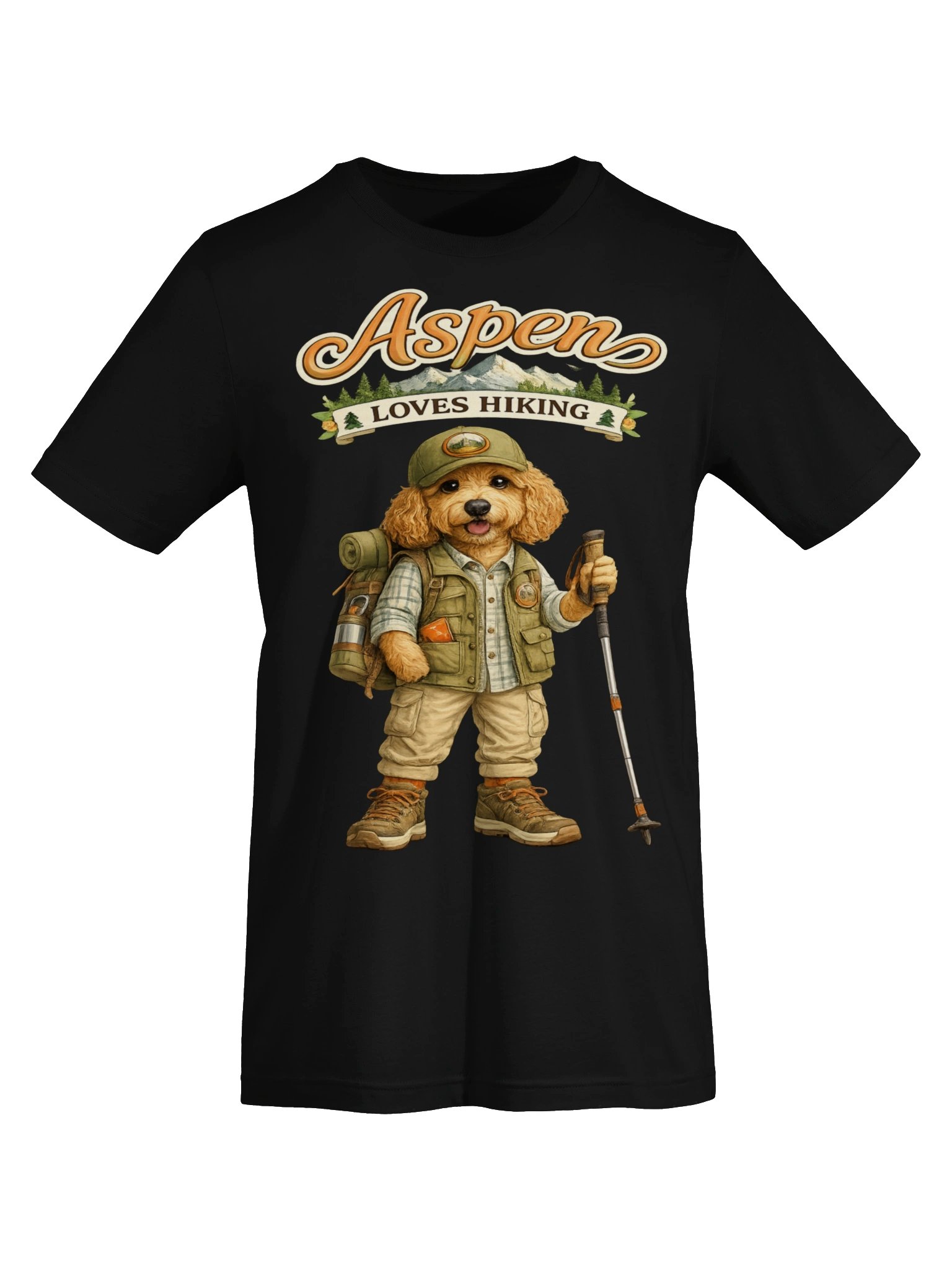 Aspen Loves Hiking Adult Tee product image (45)