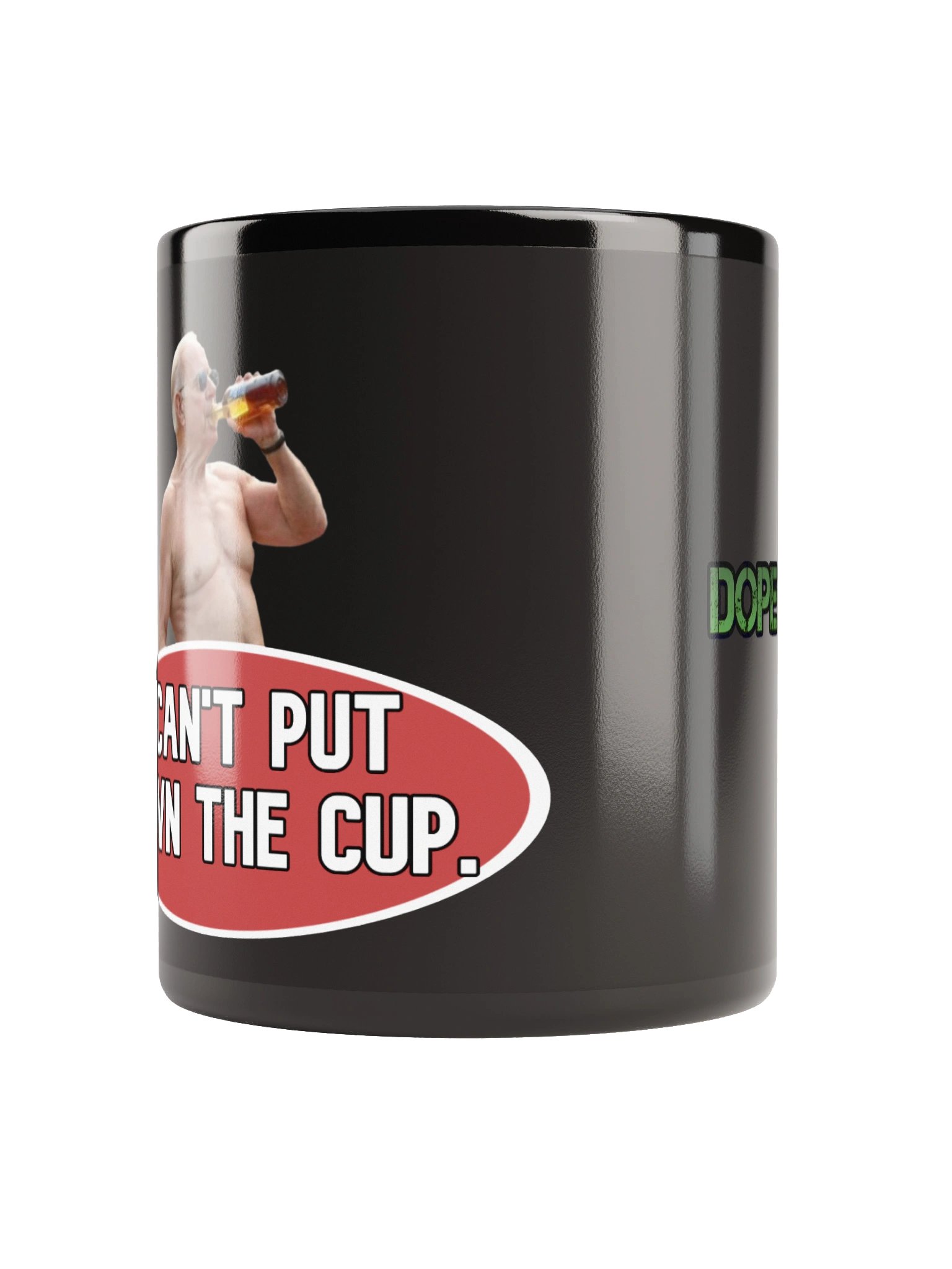 Can't Put Down The Cup (Black) product image (5)