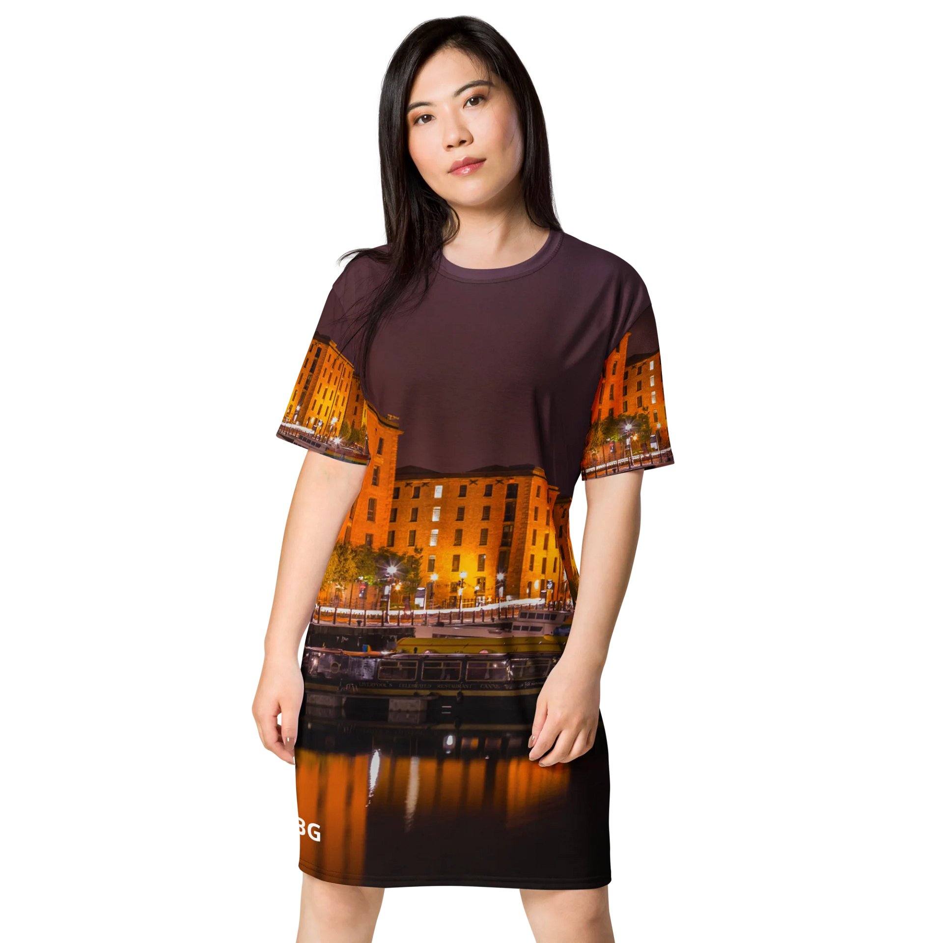 'Somewhere in the City' All-Over T-Shirt Dress product image (1)