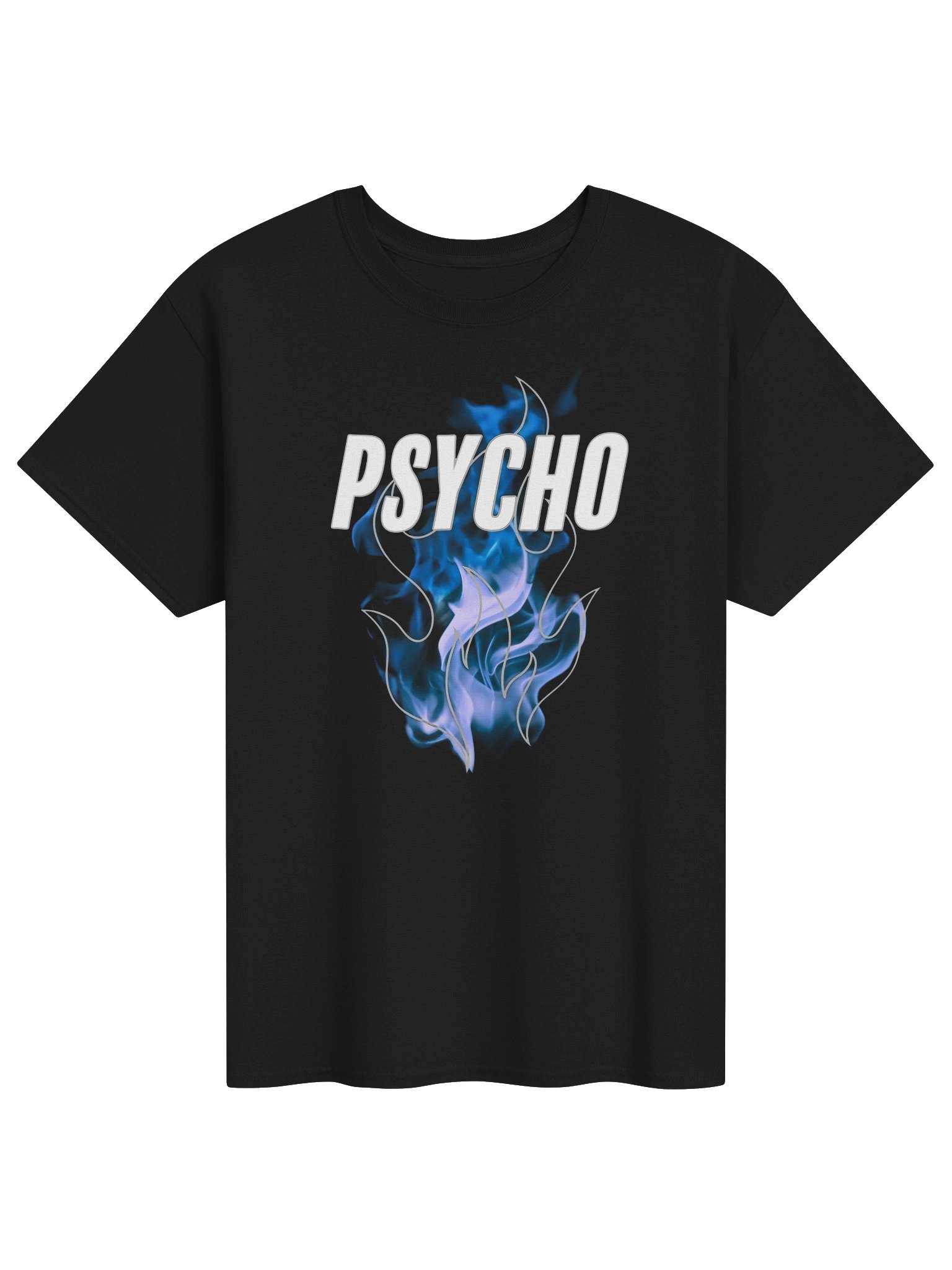 Psycho Blue Reflective Dave Tshirt product image (1)