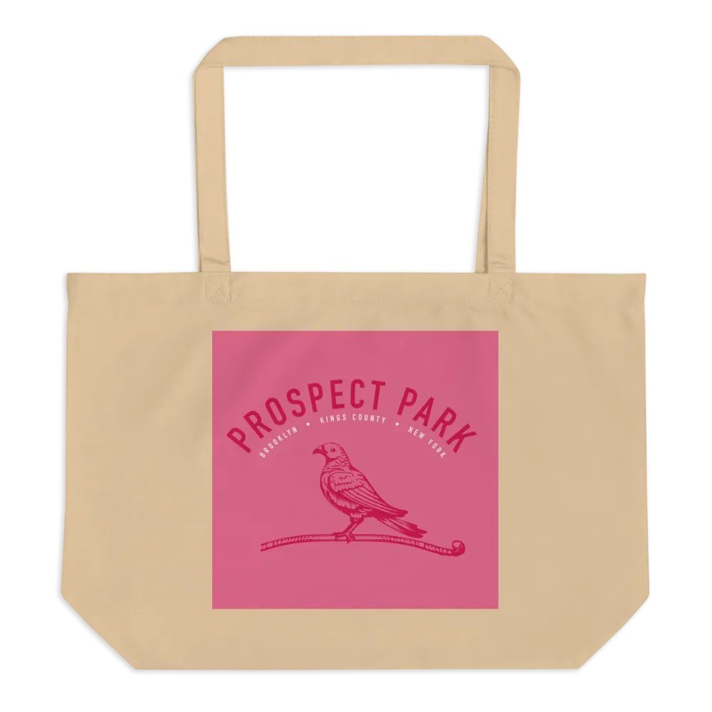 Prospect Park Pink Bird tote bag product image (1)