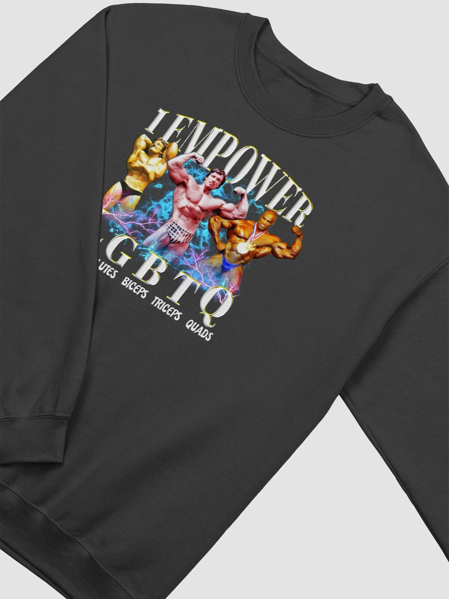 I Empower LATS,GLUTES,BICEPS,TRICEPS,QUADS T-Shirt product image (2)