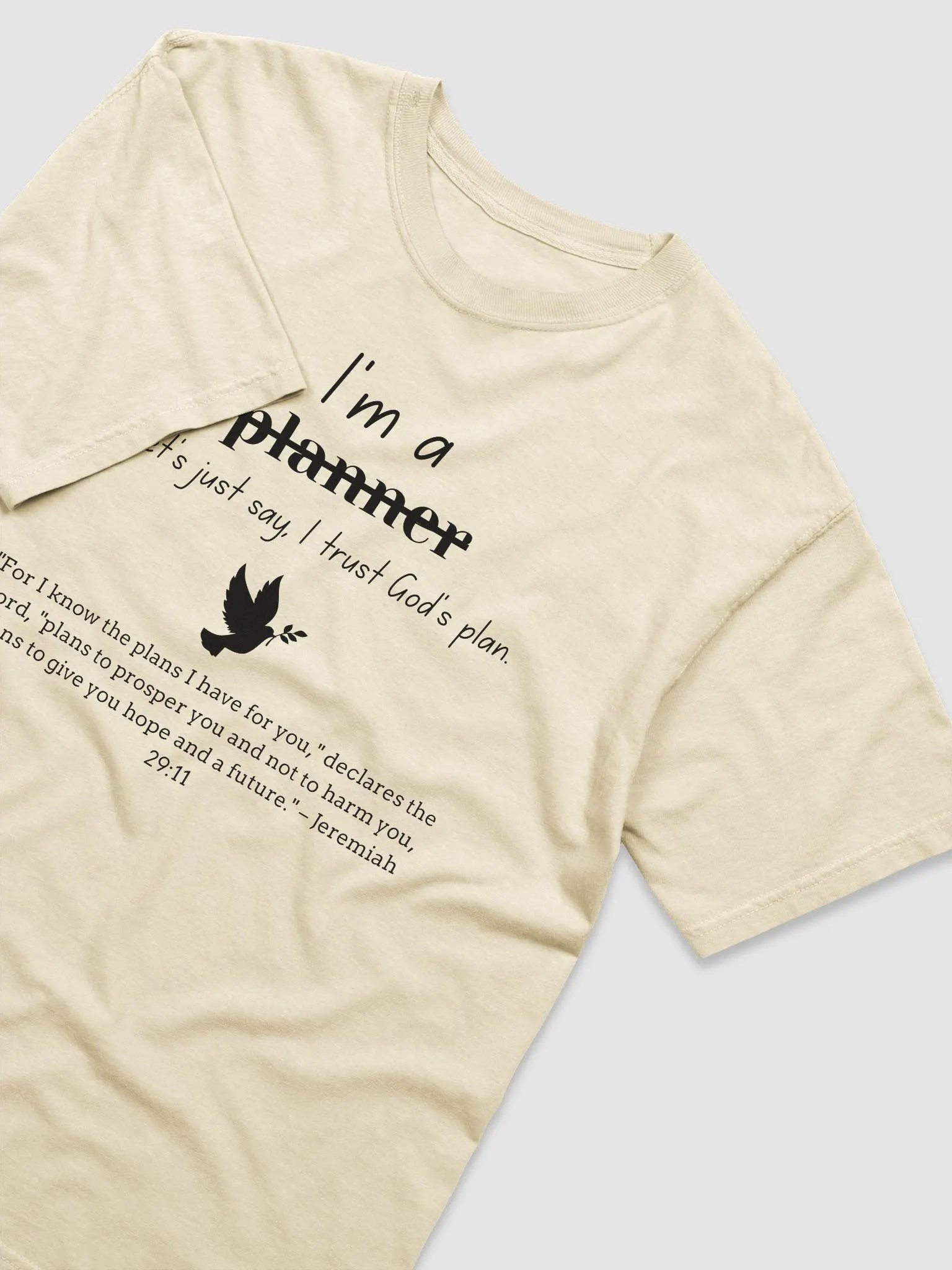 God’s Plan - Faith Over Fear Unisex Tee product image (15)