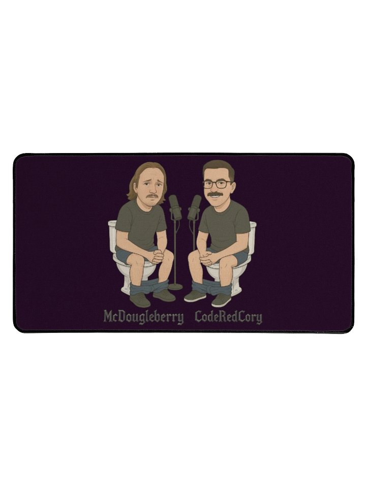 Toilet Talk Desk Mat product image (1)