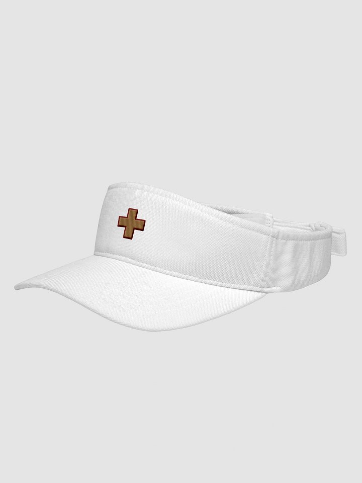 The Smoke Doctors Flexfit White Visor product image (2)