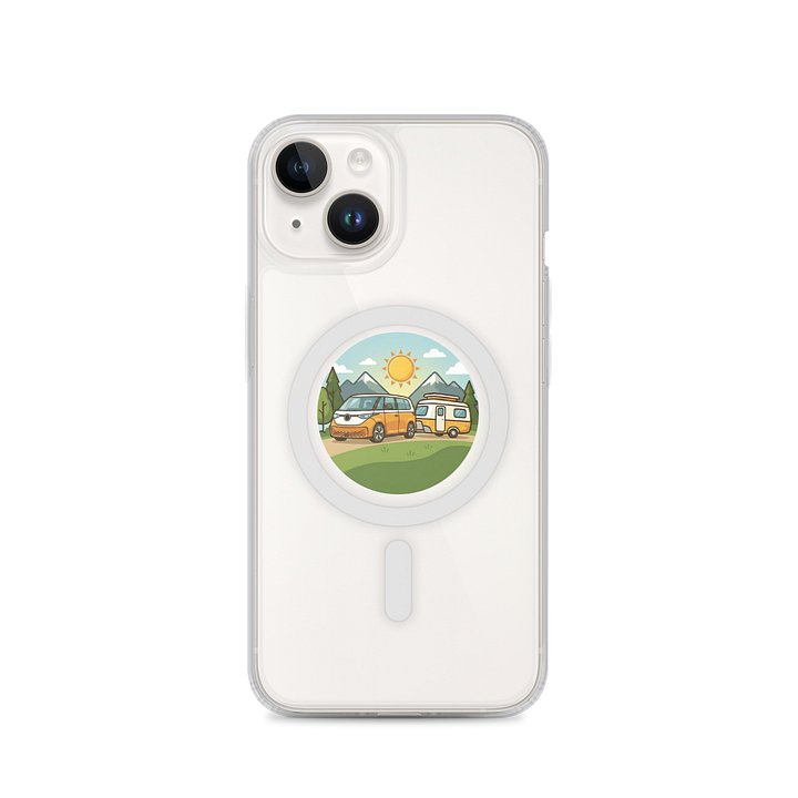 MagSafe® Clear Case for iPhone® Elektro Camping product image (4)