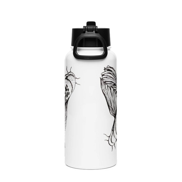 Koi Fish - Stainless Steel Water Bottle with a Straw Lid product image (2)