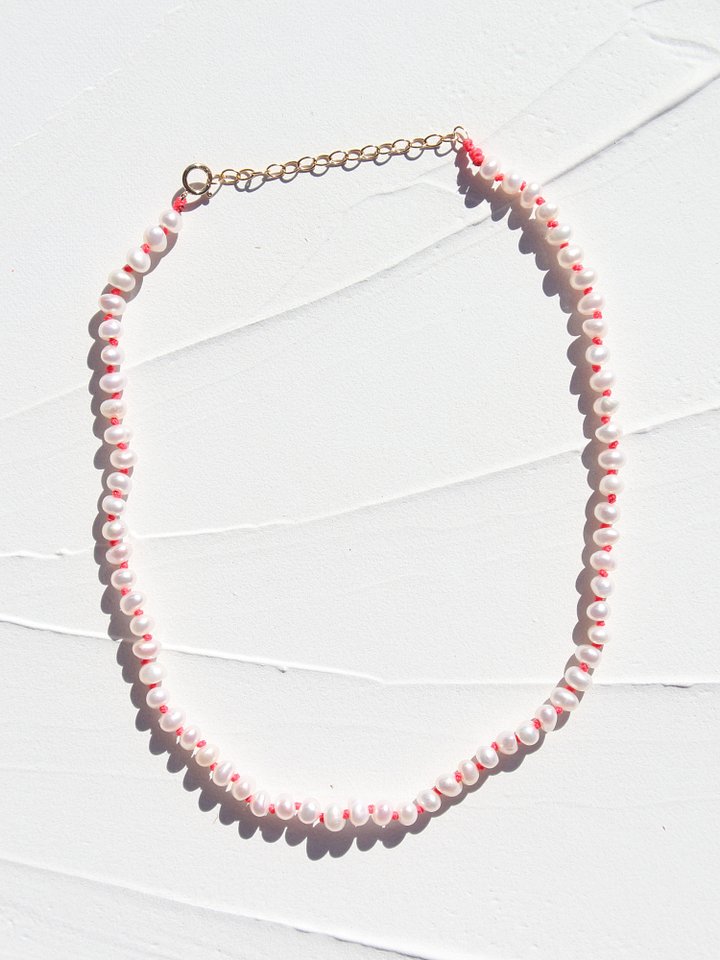 Ava's Collar - Coral Watermelon product image (1)