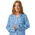 Max the Penguin Snowfall Women's Long-Sleeve Pajama Top