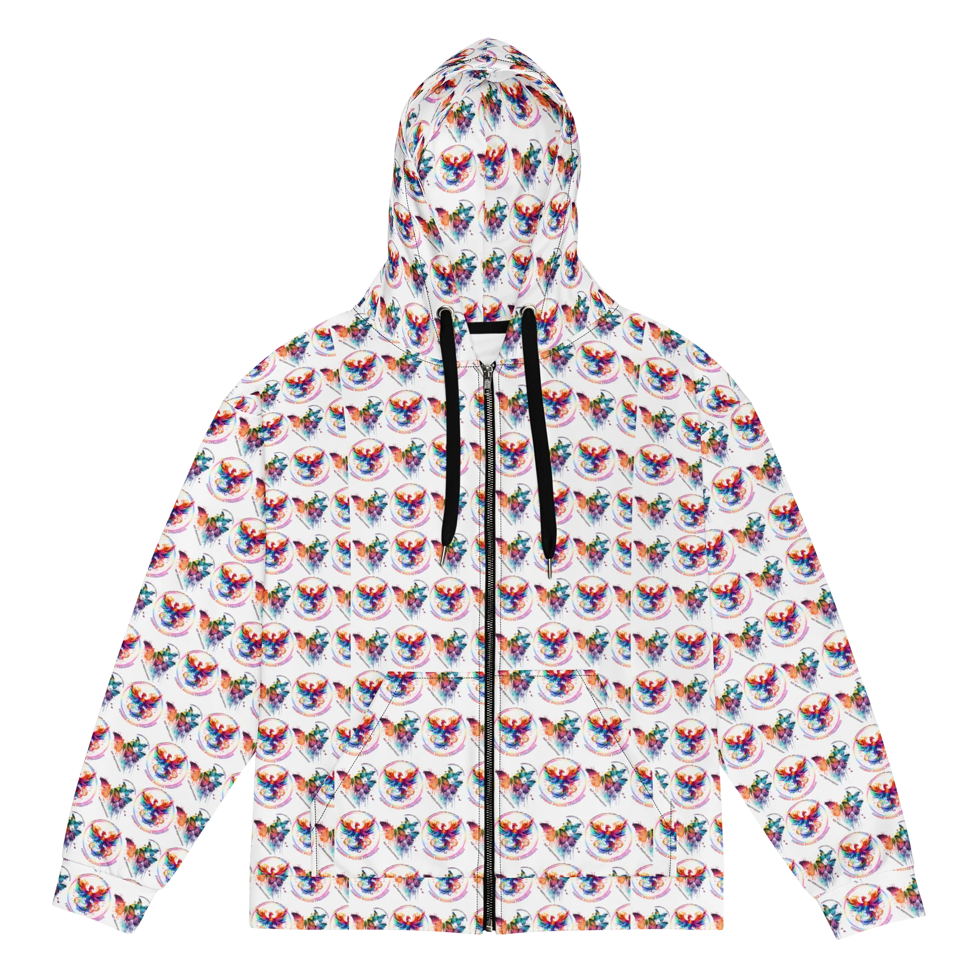 Logo zip hoodie product image (1)