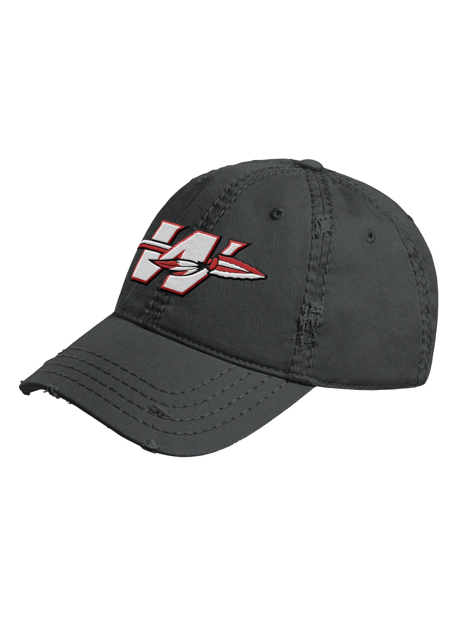 Washington Warriors Distressed Logo Hat product image (2)