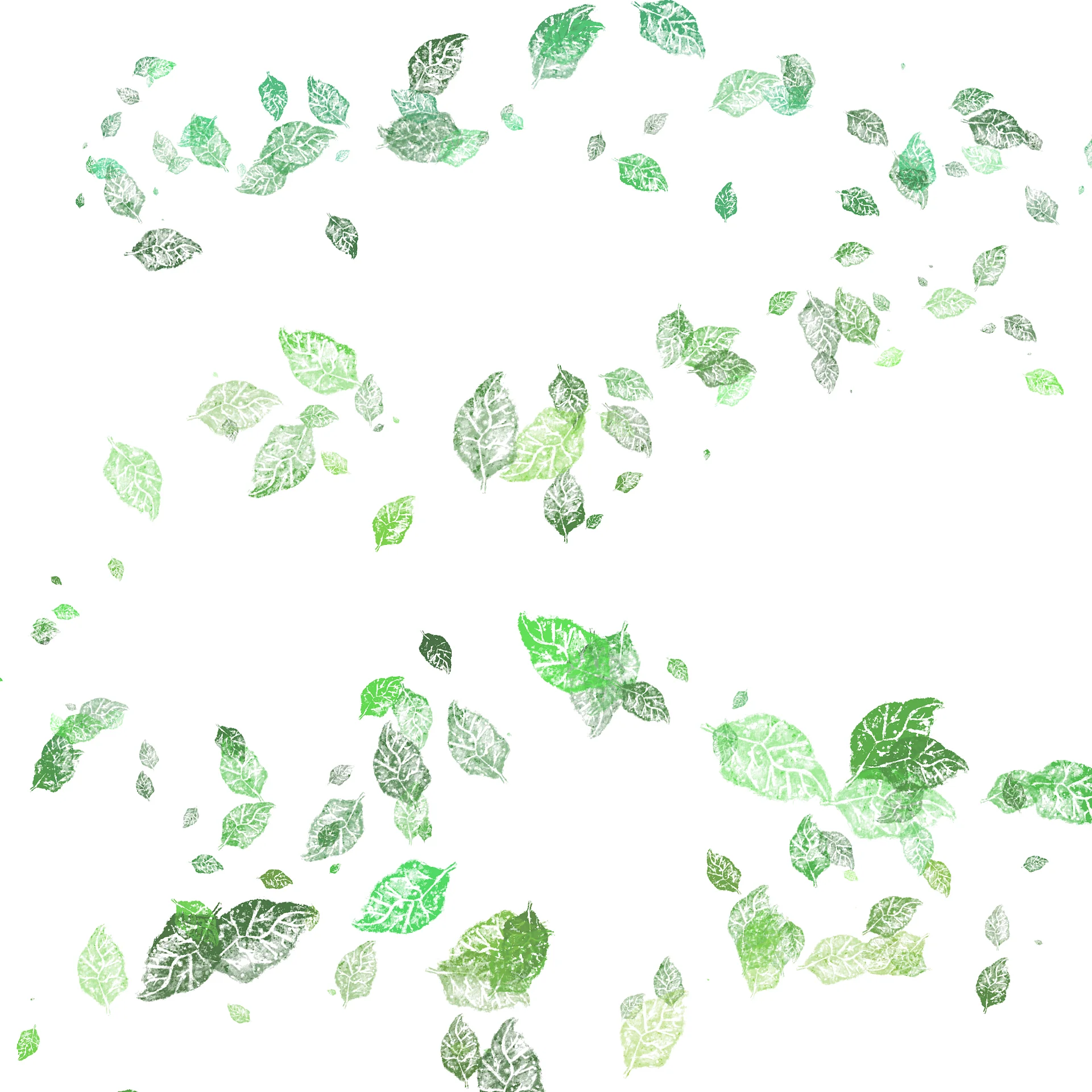 Handdrawn Leaf Scatter Brush product image (6)