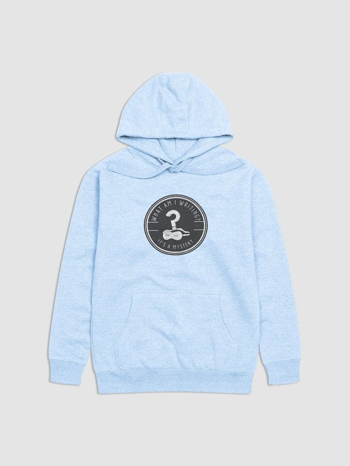 What am I Writing? It's a Mystery - ice blue unisex Hoodie product image (1)