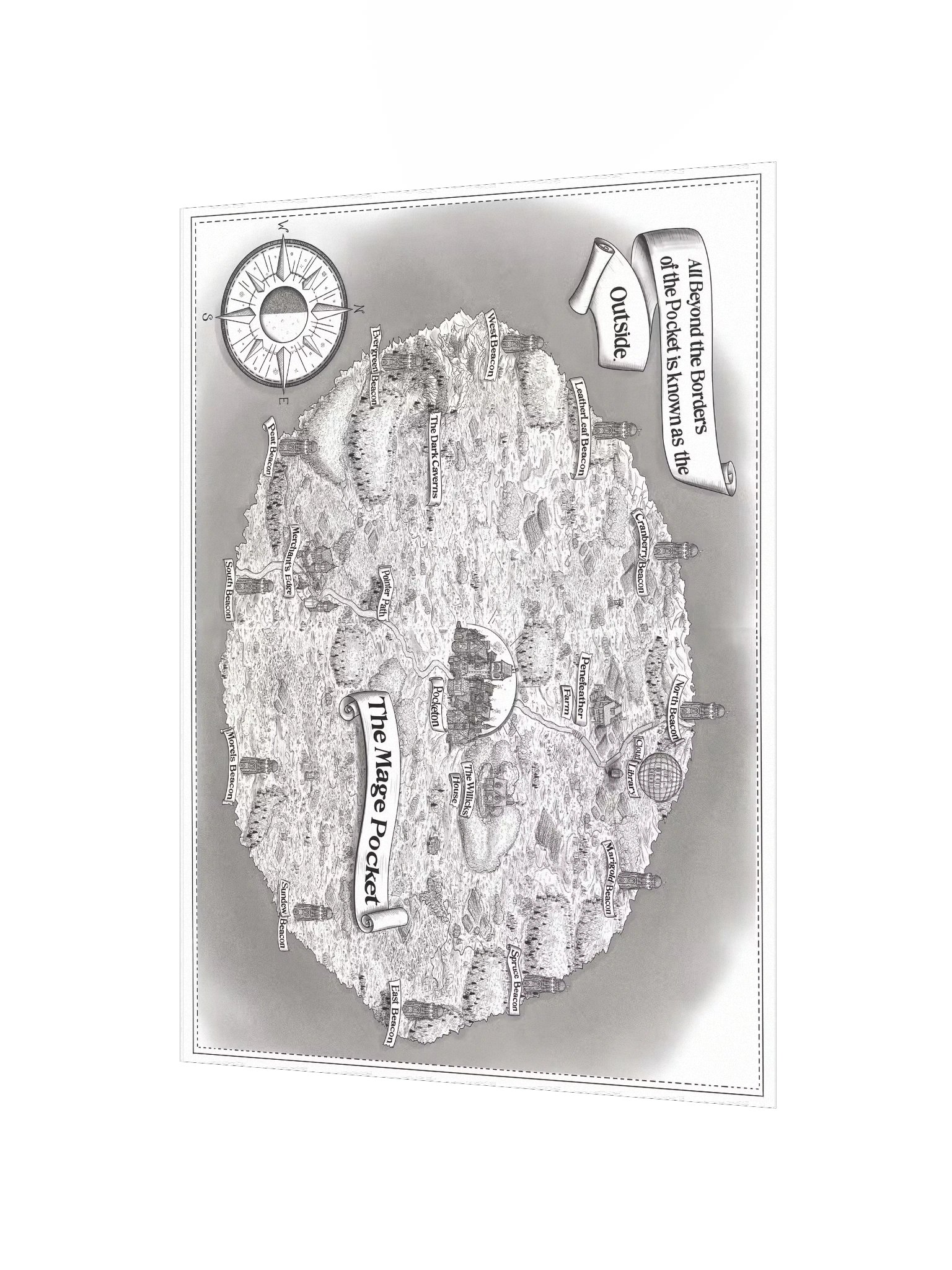 The Mage Pocket Official Map Poster product image (2)