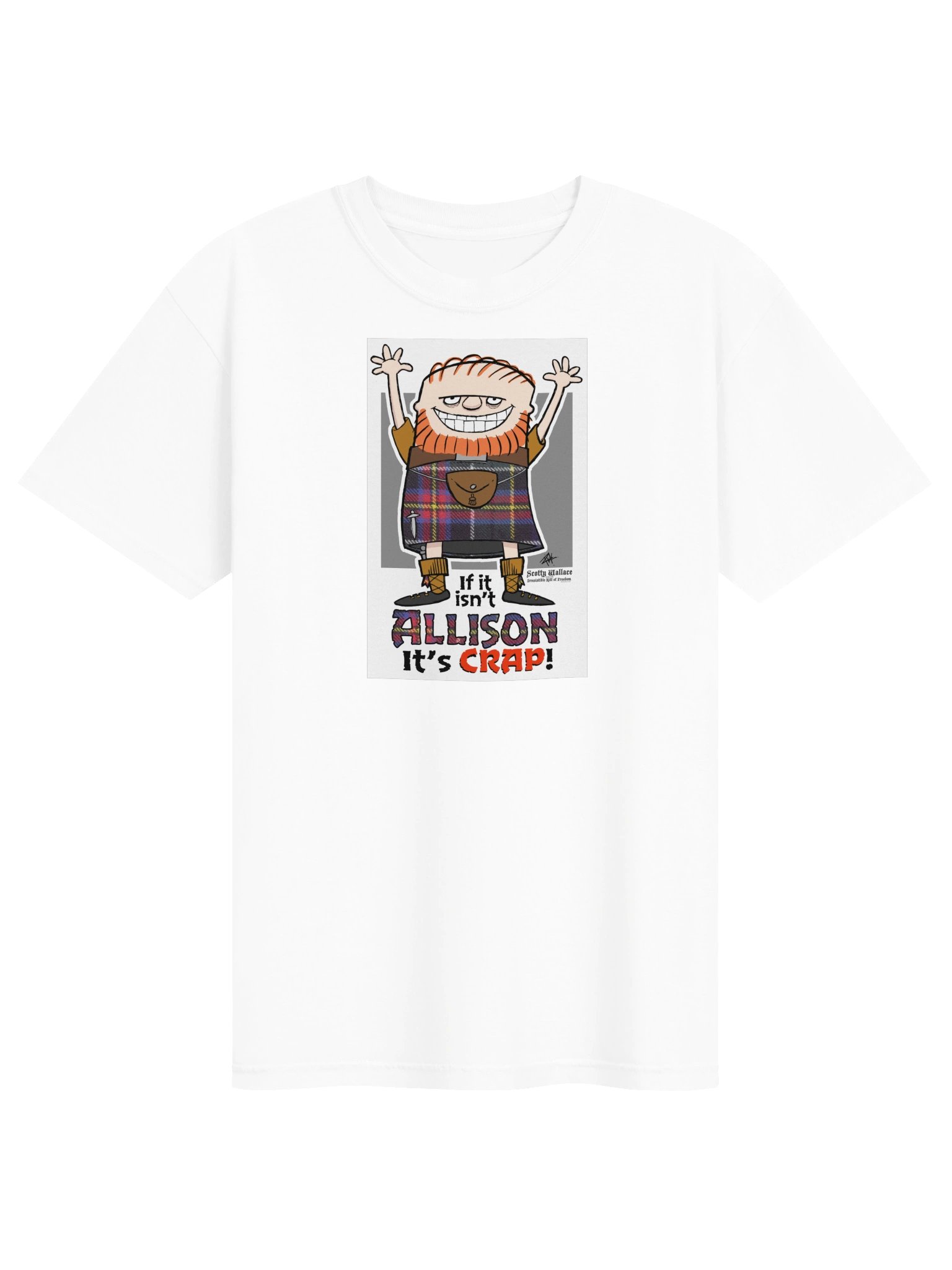 Allison Clan Tartan - Funny Scottish Humor Scotty Wallace product image (235)