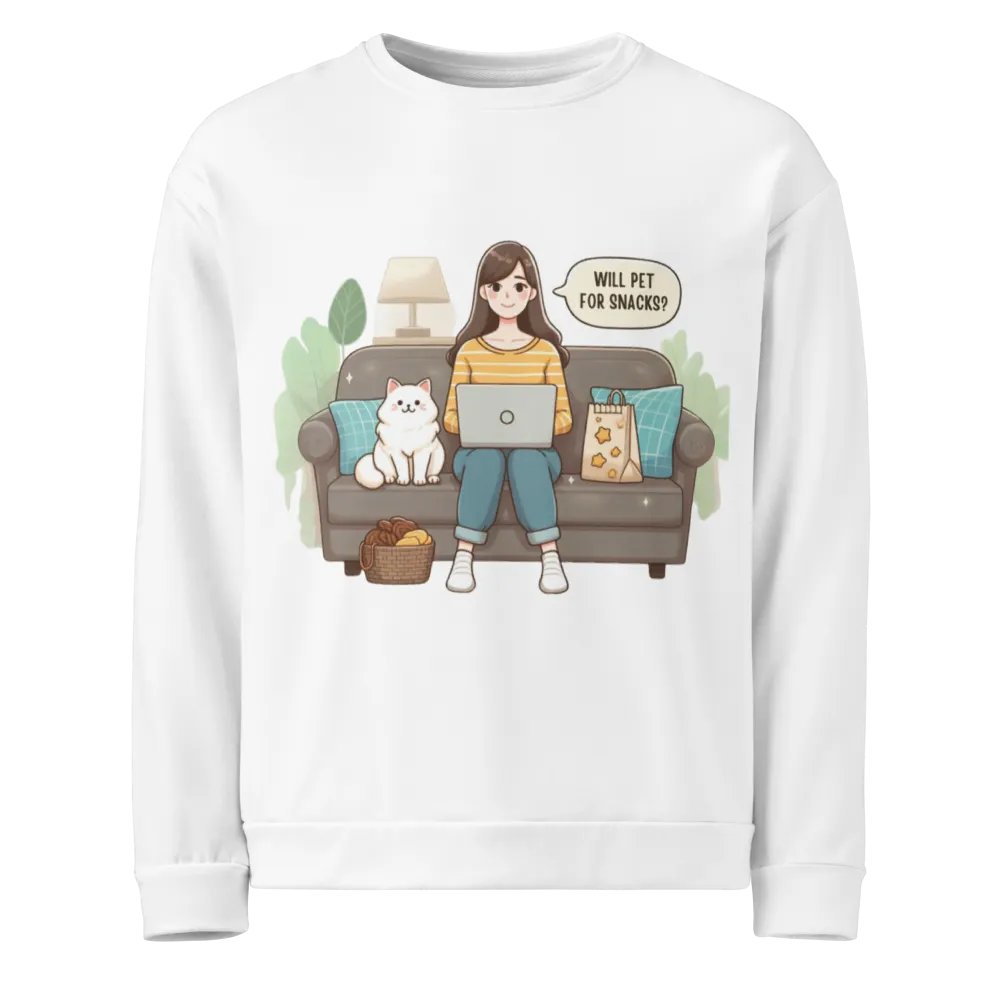 Will Pet for Snacks Sweatshirt product image (1)