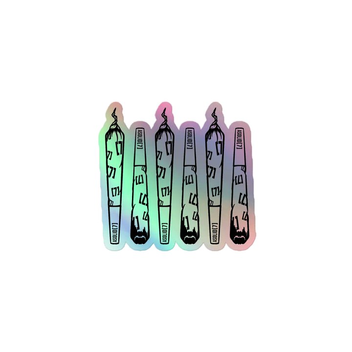 ASolid[7] Holographic Joint Stickers (Lit & Unlit Duo) - Branded product image (1)