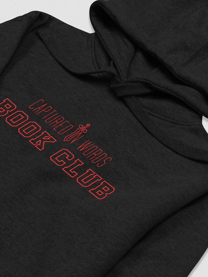 Cotton Heritage Unisex hoodie - Embroidered CiW Book Club RED product image (1)