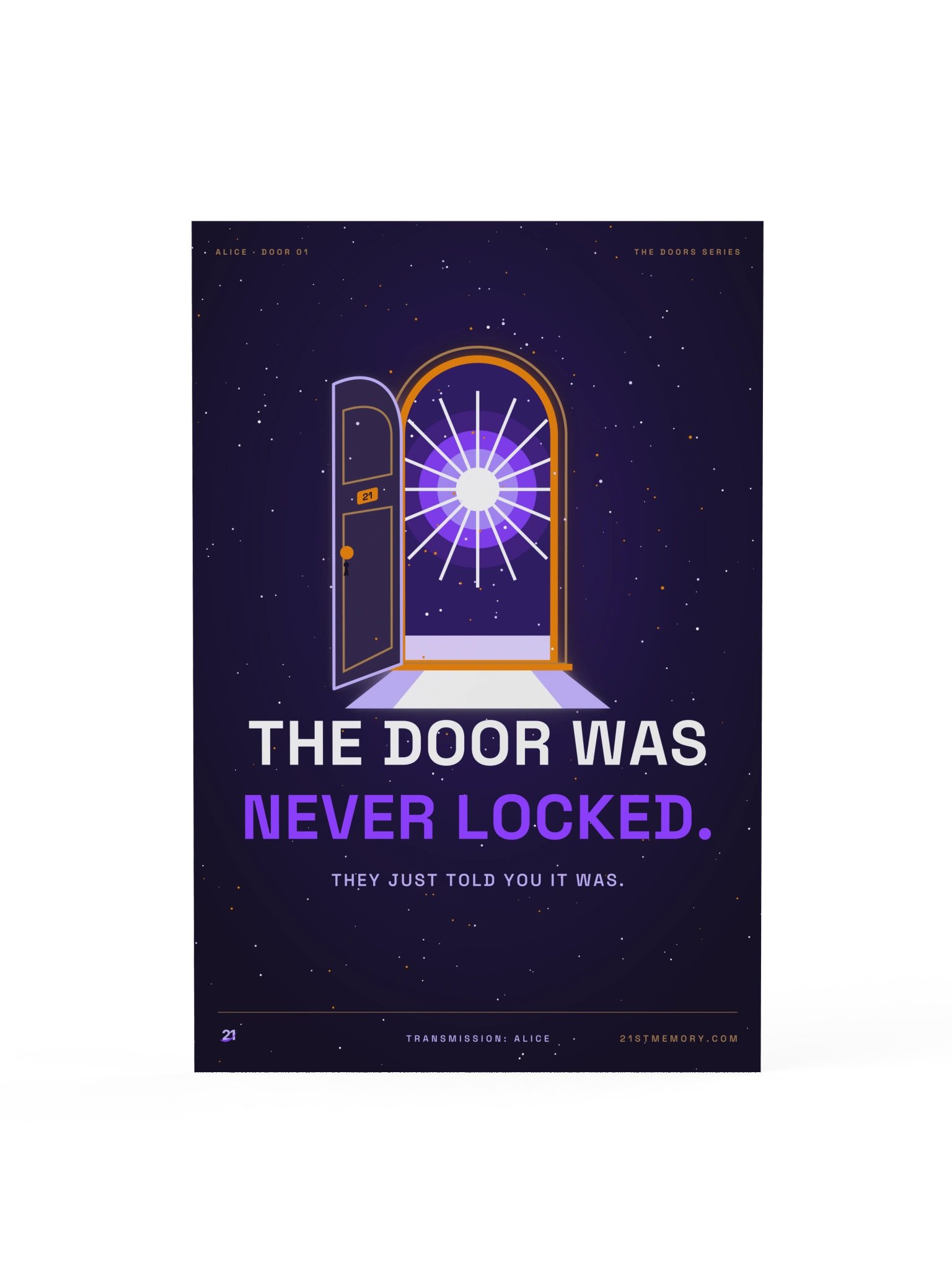 The Door Was Never Locked Poster product image (1)