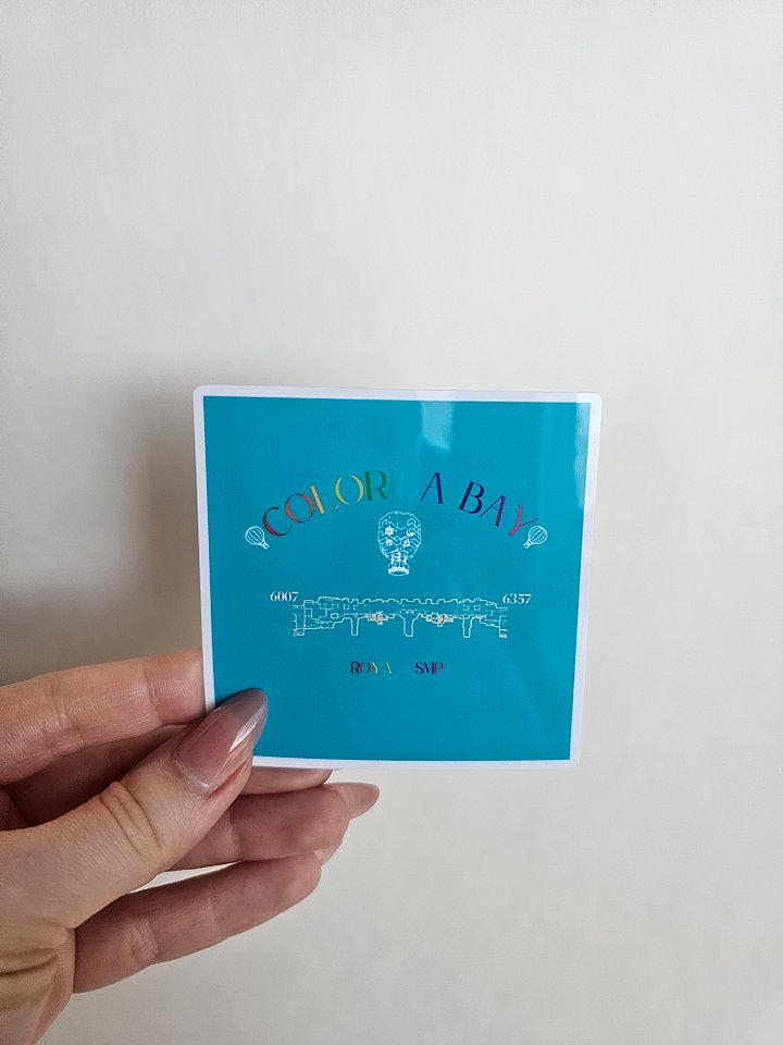 Colorida Bay Merch (Stickers, Keychains, Pins, & Buttons) product image (2)