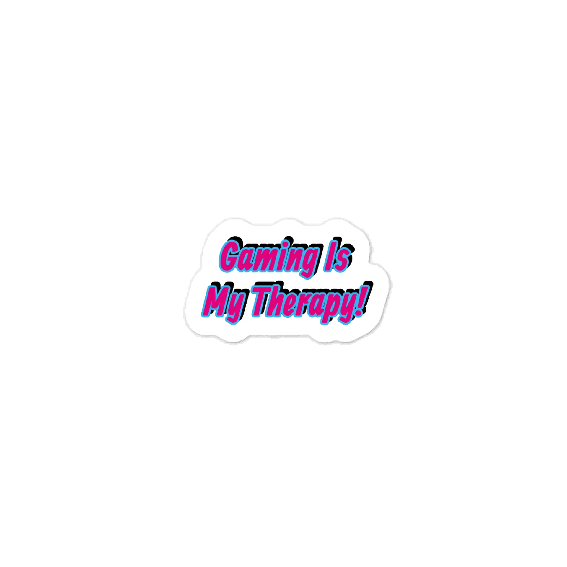 Gaming Is My Therapy! Sticker product image (1)
