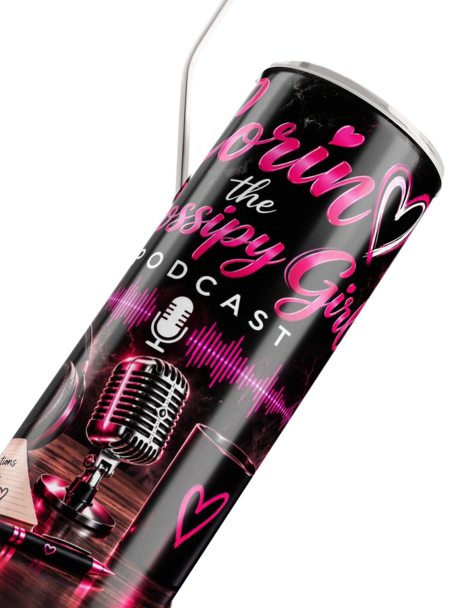 Corin the Gossipy Girl Podcast Tumbler product image (4)