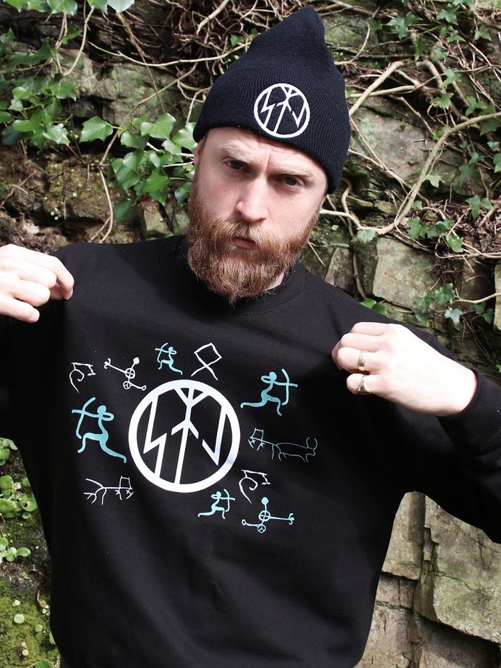 STJ runic logo organic beanie product image (11)