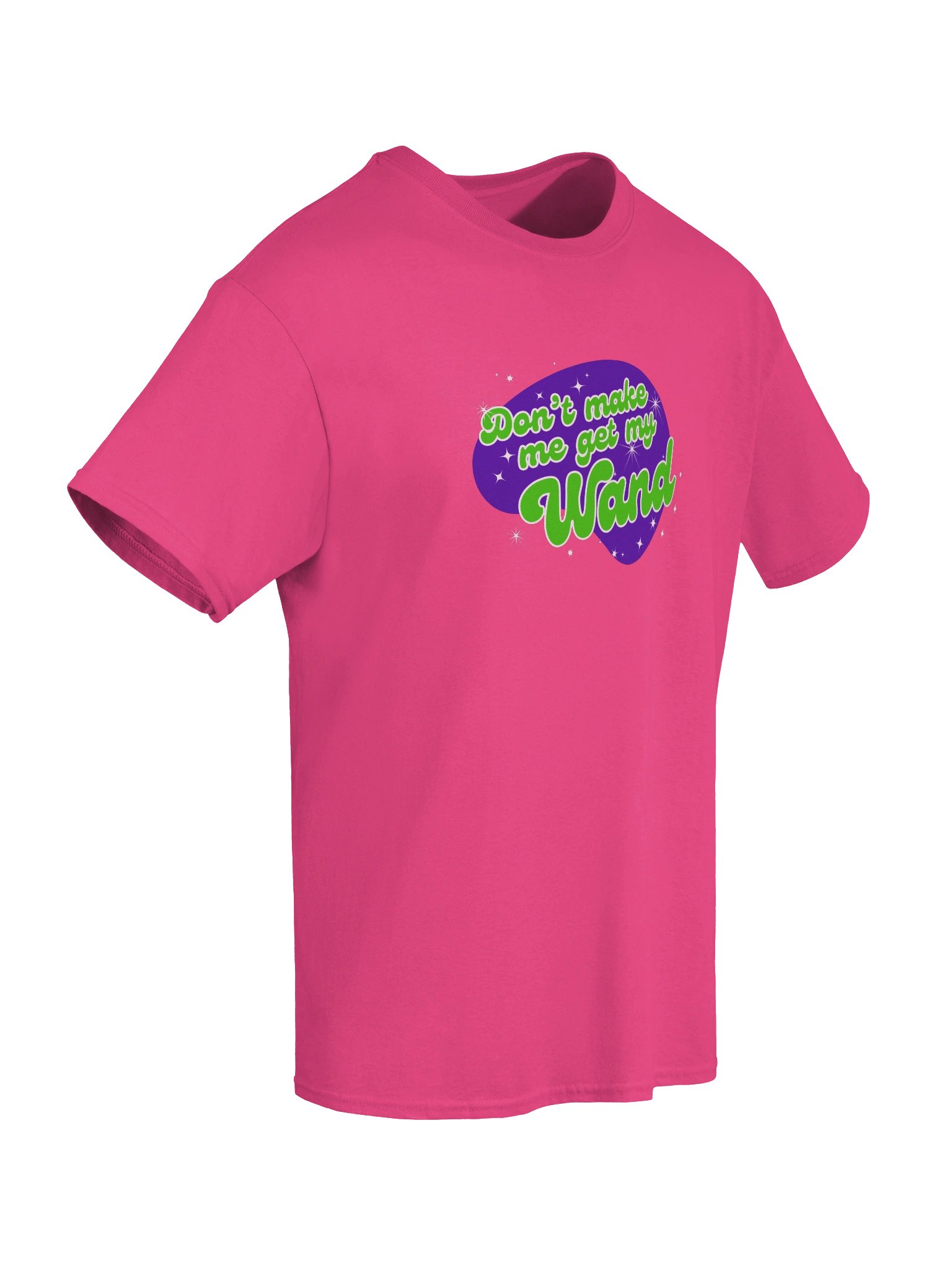 Fair warning tee (green & purple) product image (6)