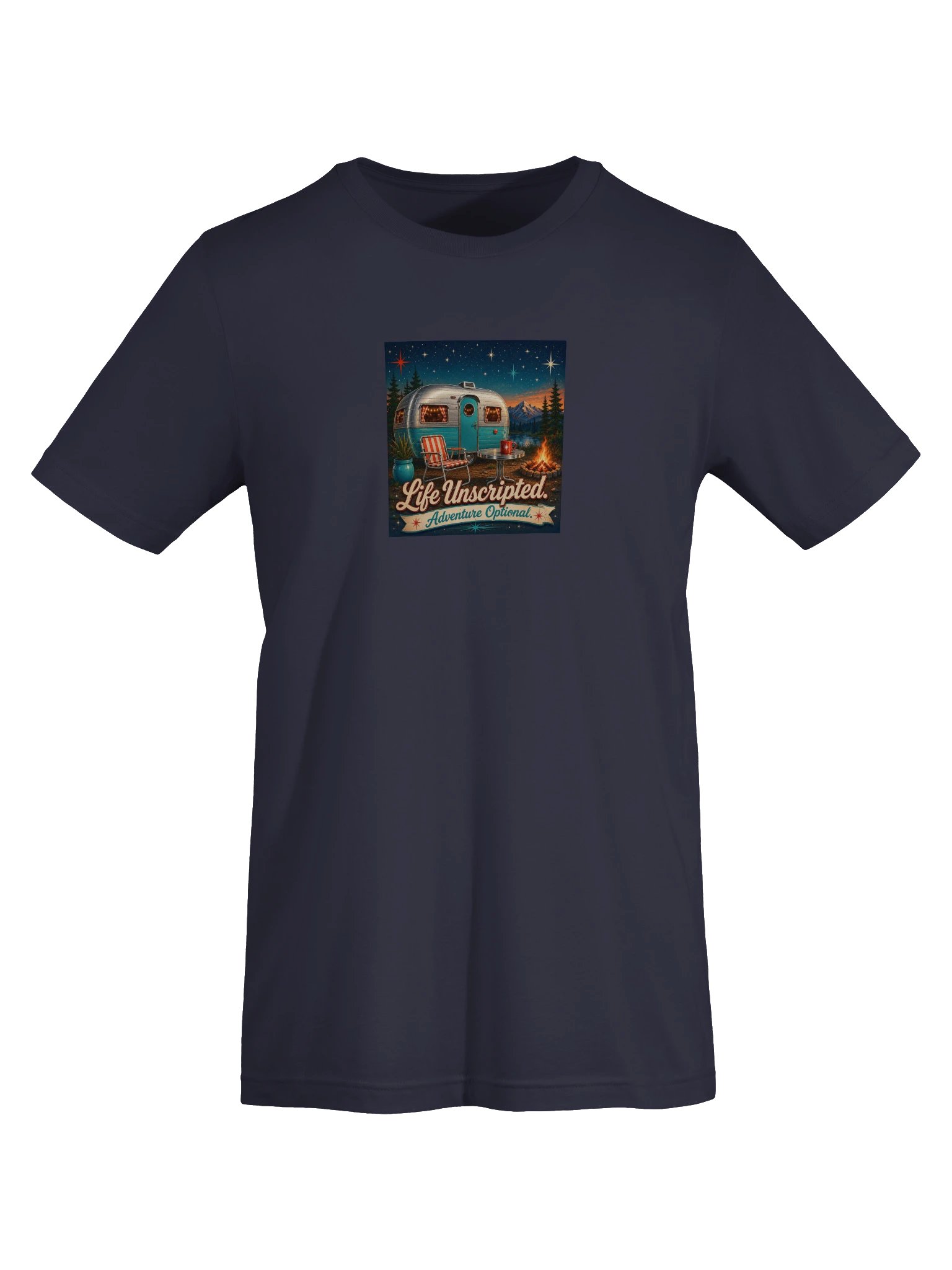 Life Unscripted. Adventure Optional. T-Shirt product image (33)