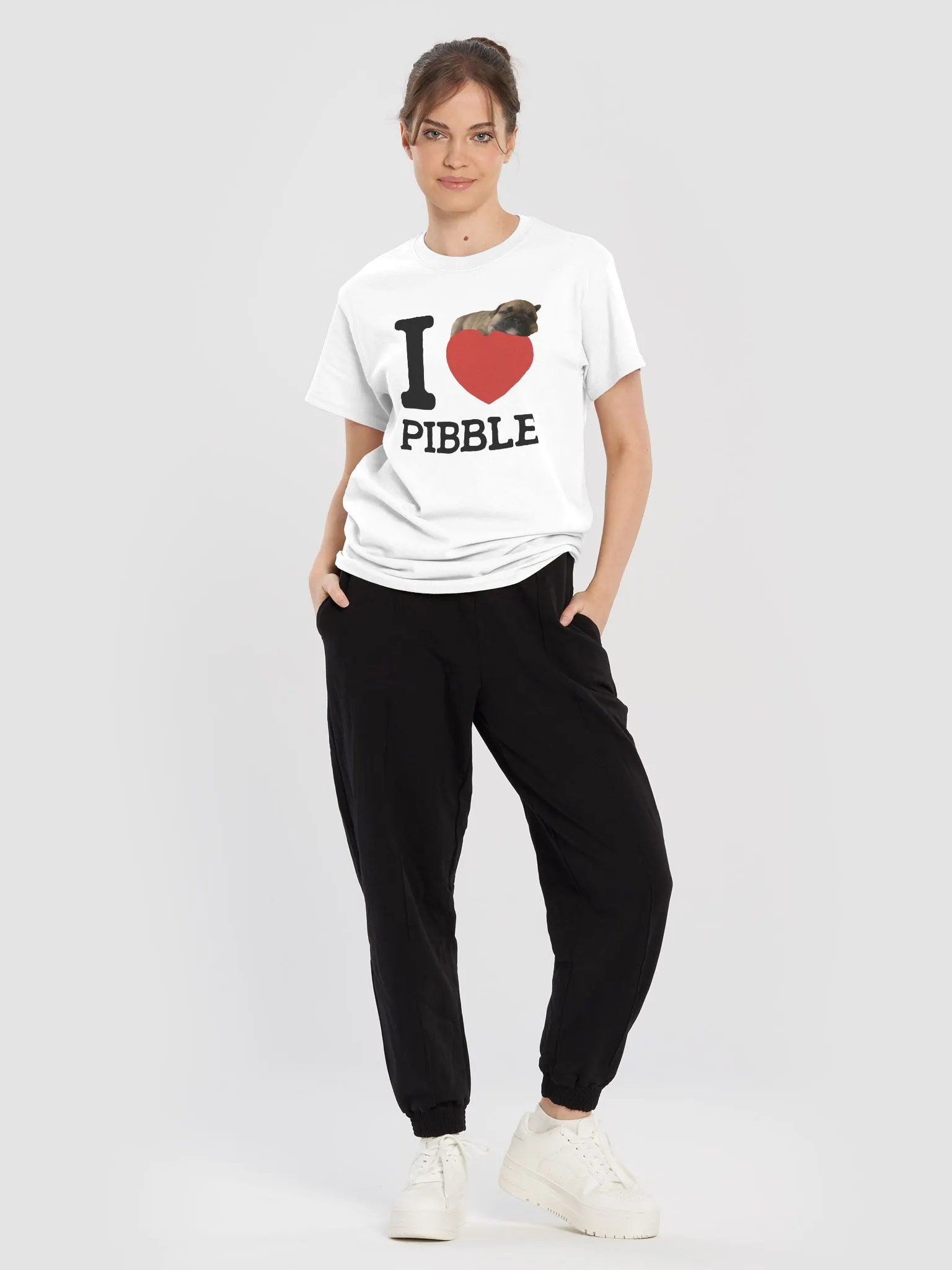 I LOVE PIBBLE SHIRT product image (5)
