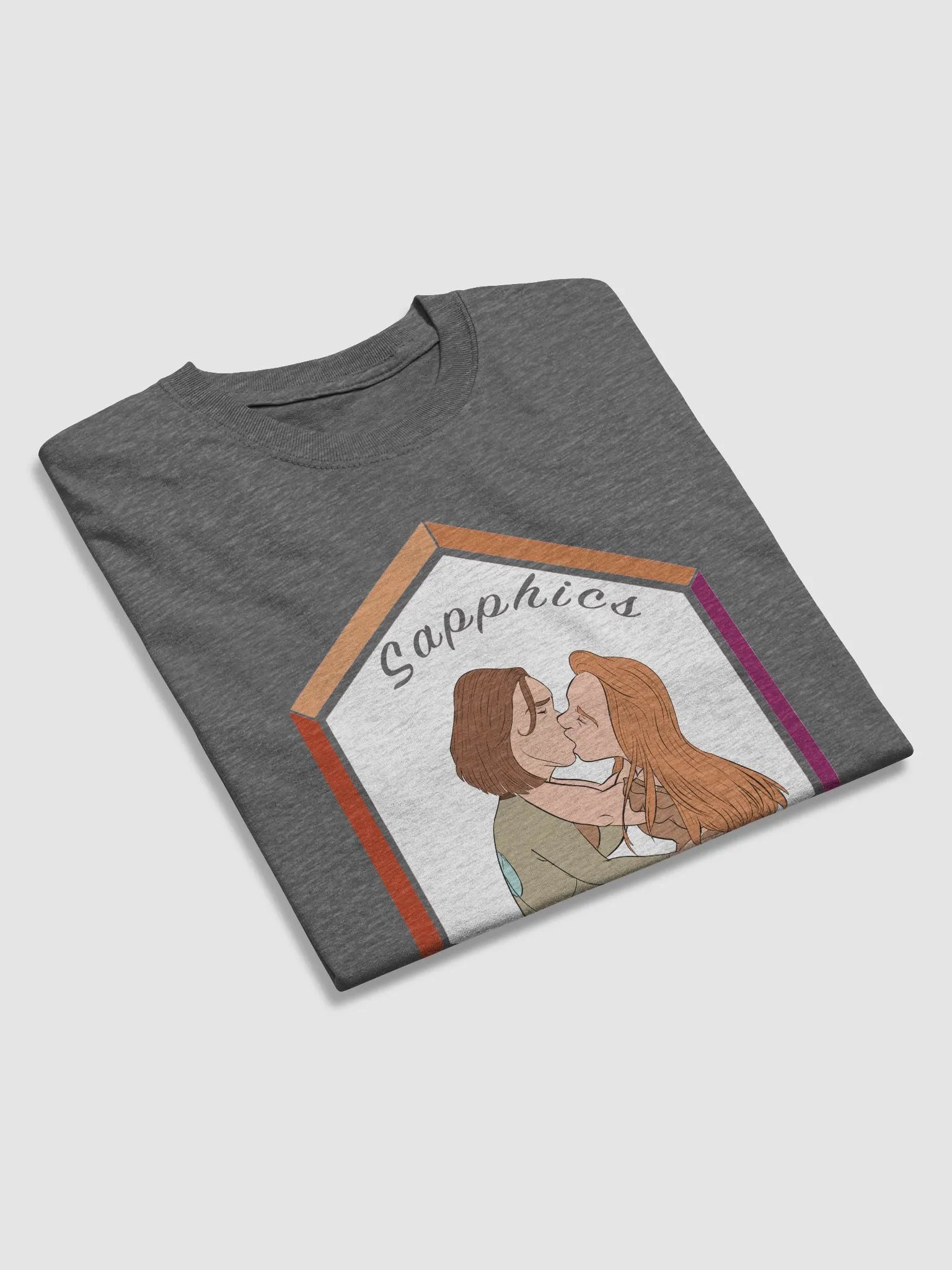 02 Sapphics Only Cotton Tee product image (24)