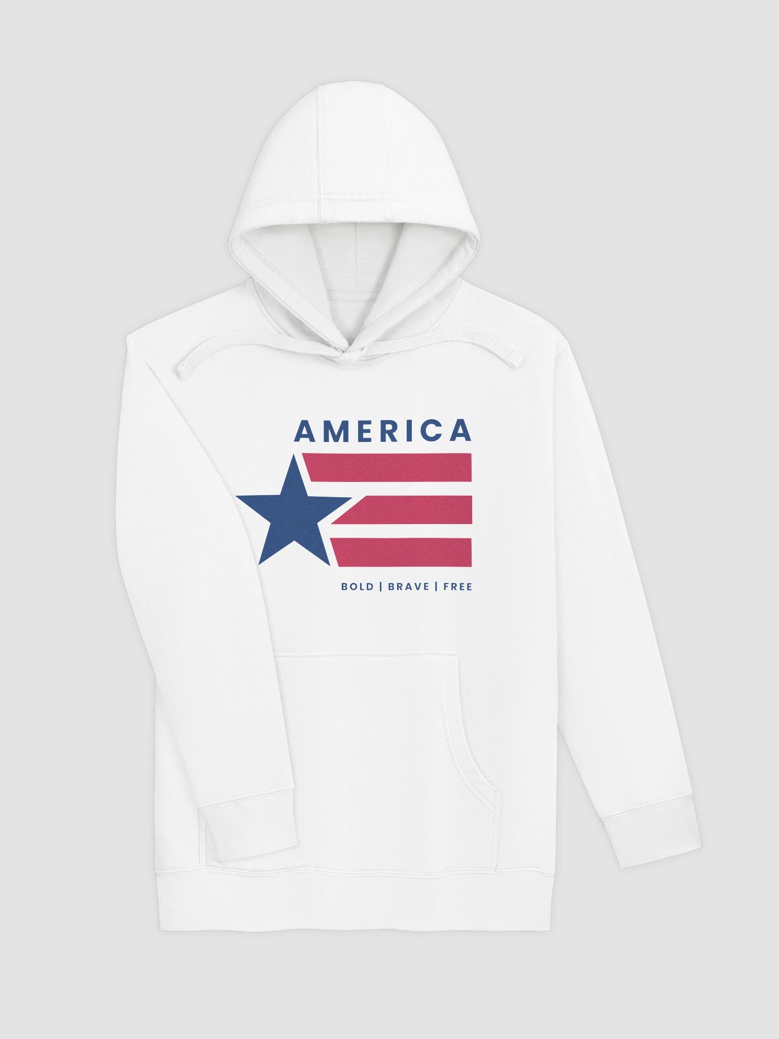 Bold Brave and Free Unisex Hoodie product image (3)