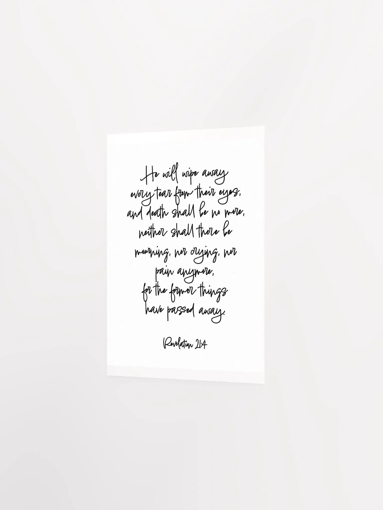 Wipe Away Every Tear - Print product image (2)