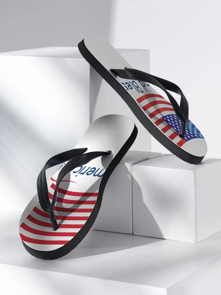 God Blass America Flip Flops product image (2)