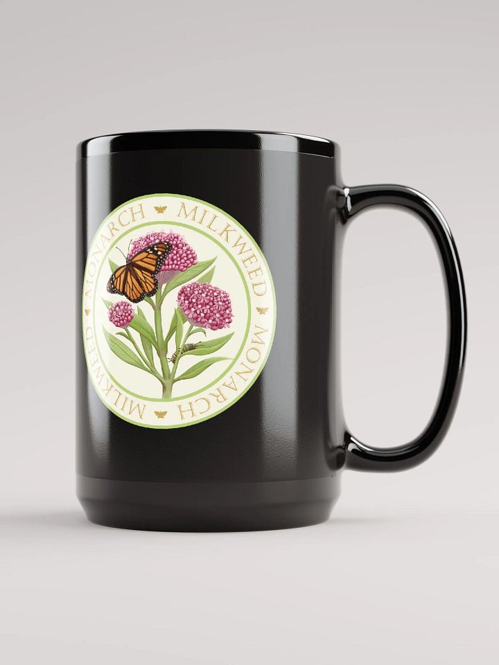 Monarch - Milkweed Black Mug product image (1)