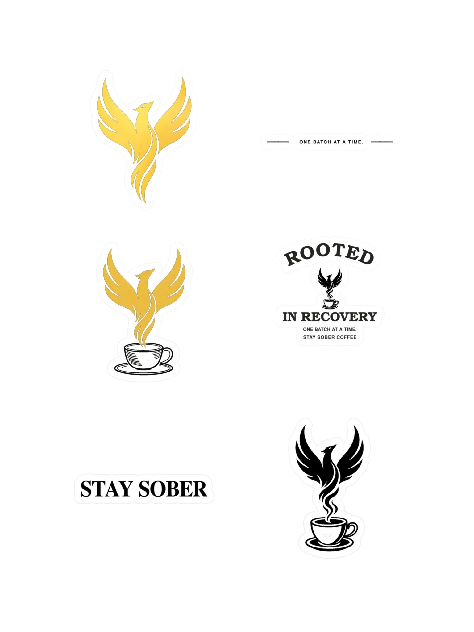 Stay Sober Coffee Sticker Sheet product image (3)