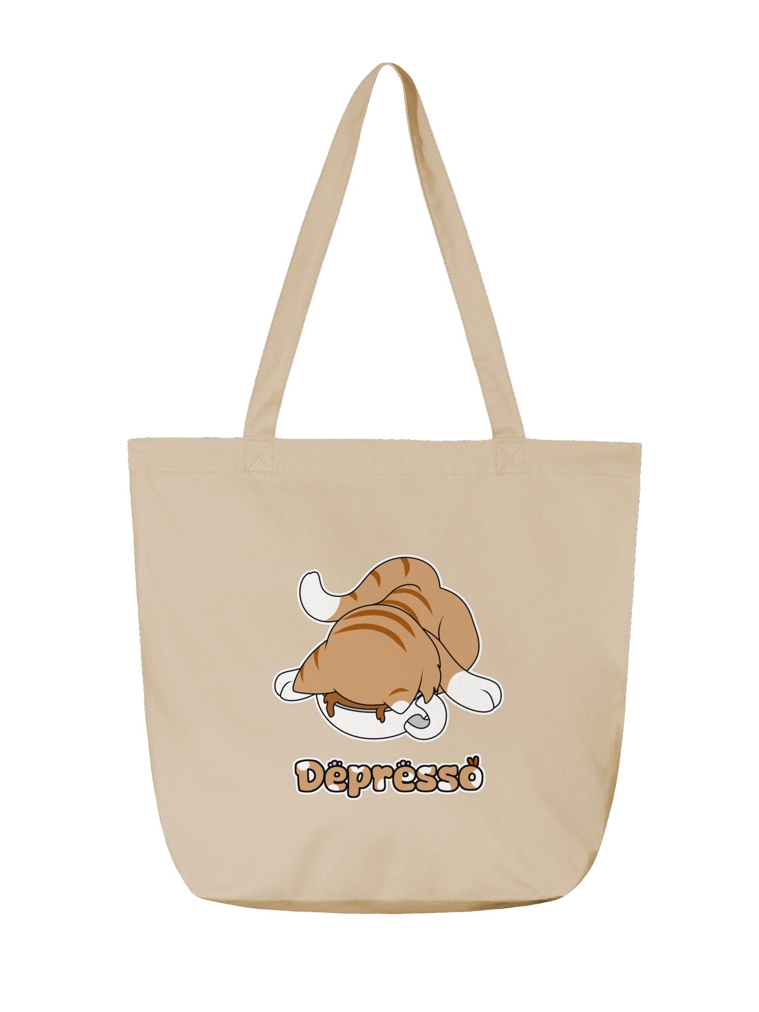 Depresso Cat Tote Bag product image (2)