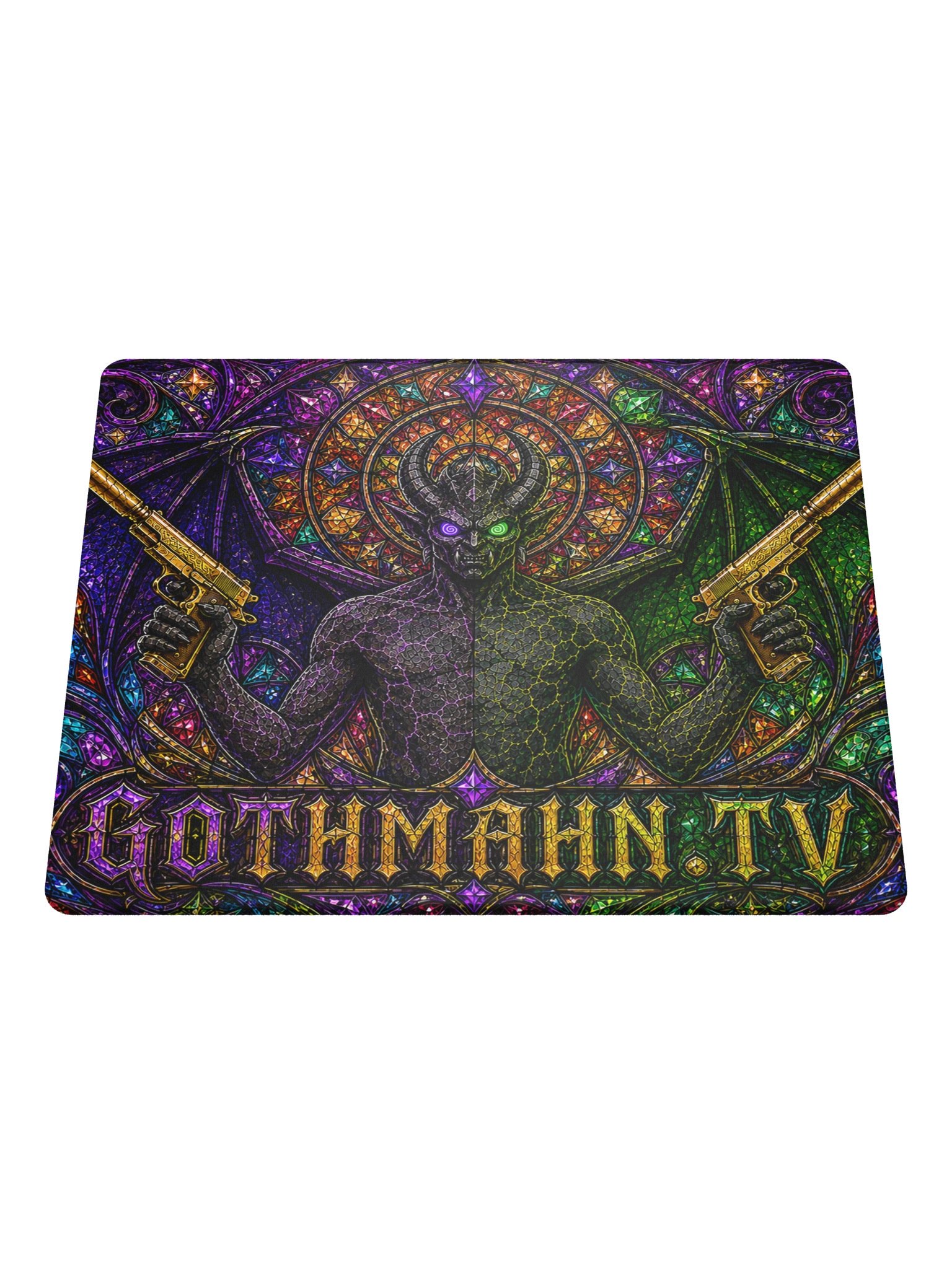 Gothmahn’s Aim Sanctuary — Gaming Mouse Pad product image (1)