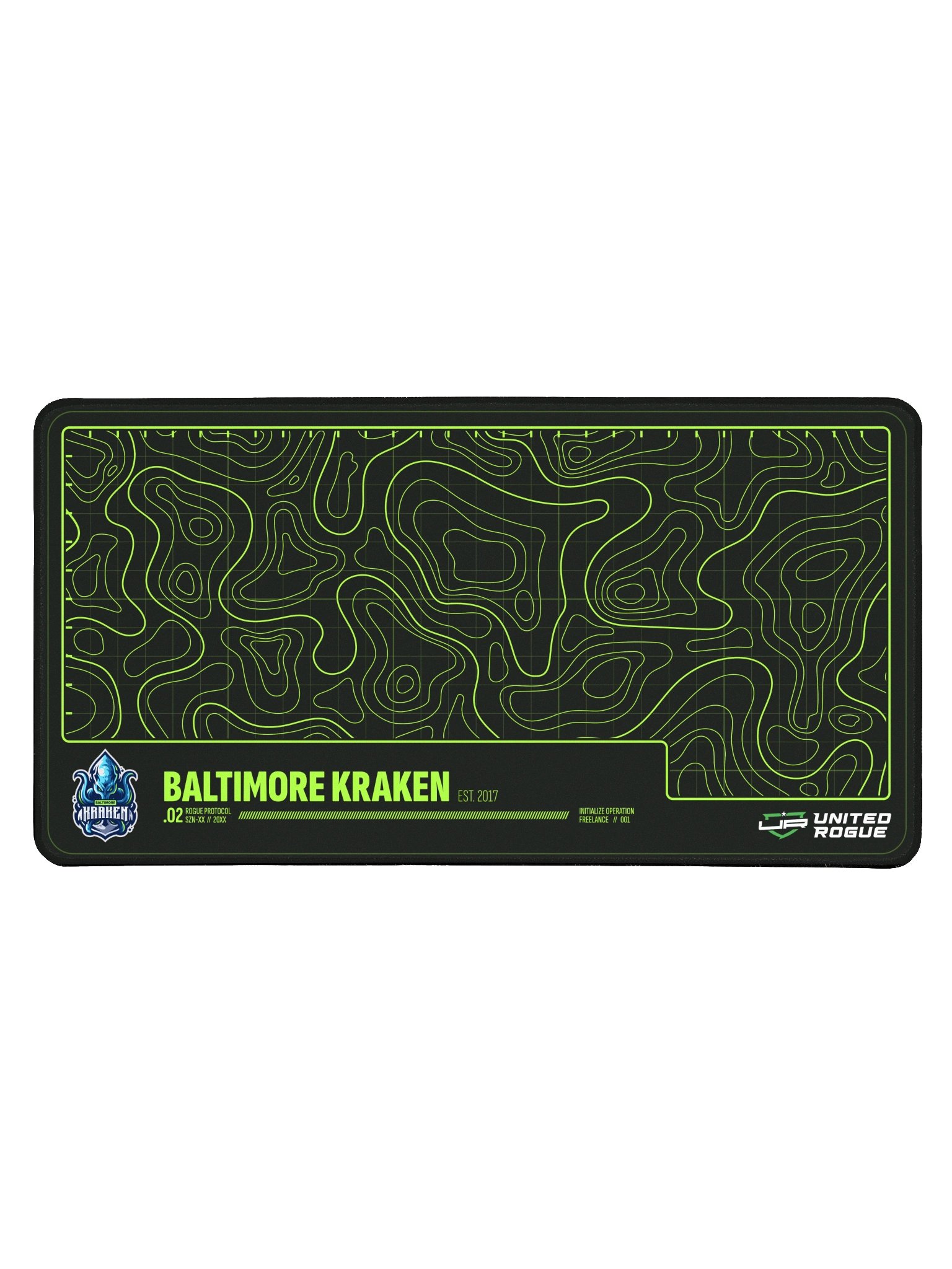 Baltimore Kraken Map Desk Mat product image (1)