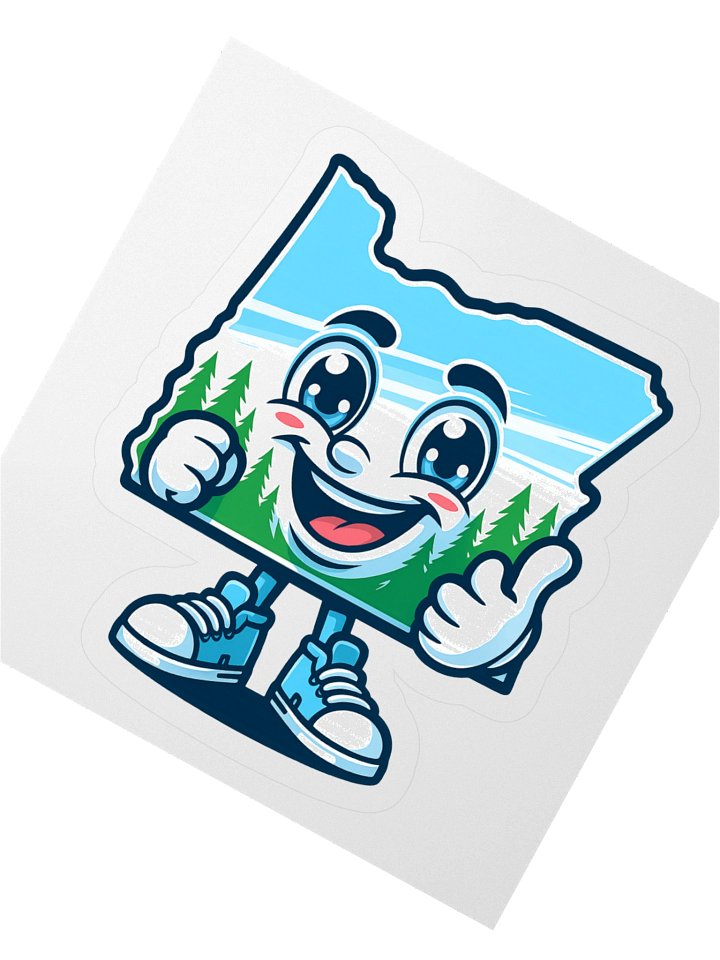 Ollie Oregon Sticker product image (2)