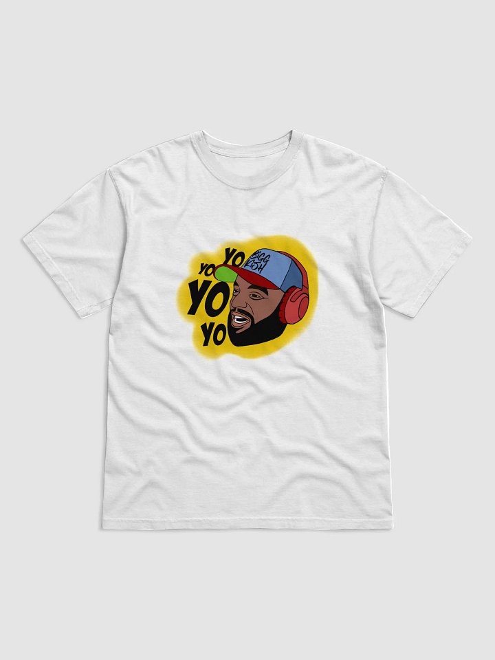 BIGGKISH Cartoon Hat & Headphones T-Shirt product image (1)