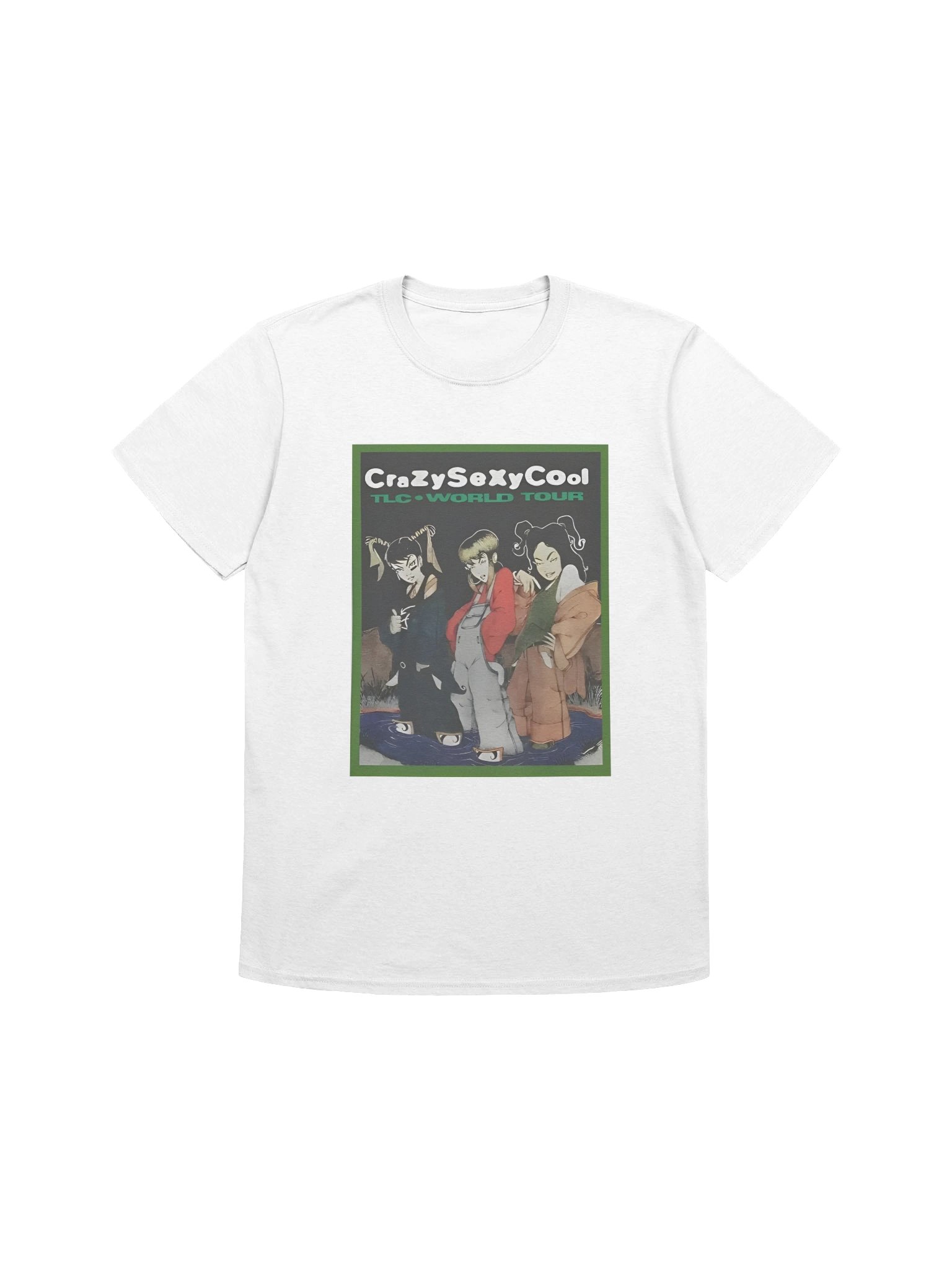 Crazy Sexy Cool TLC World Tour Shirt – Retro 90s Icon Vibes Tee product image (1)