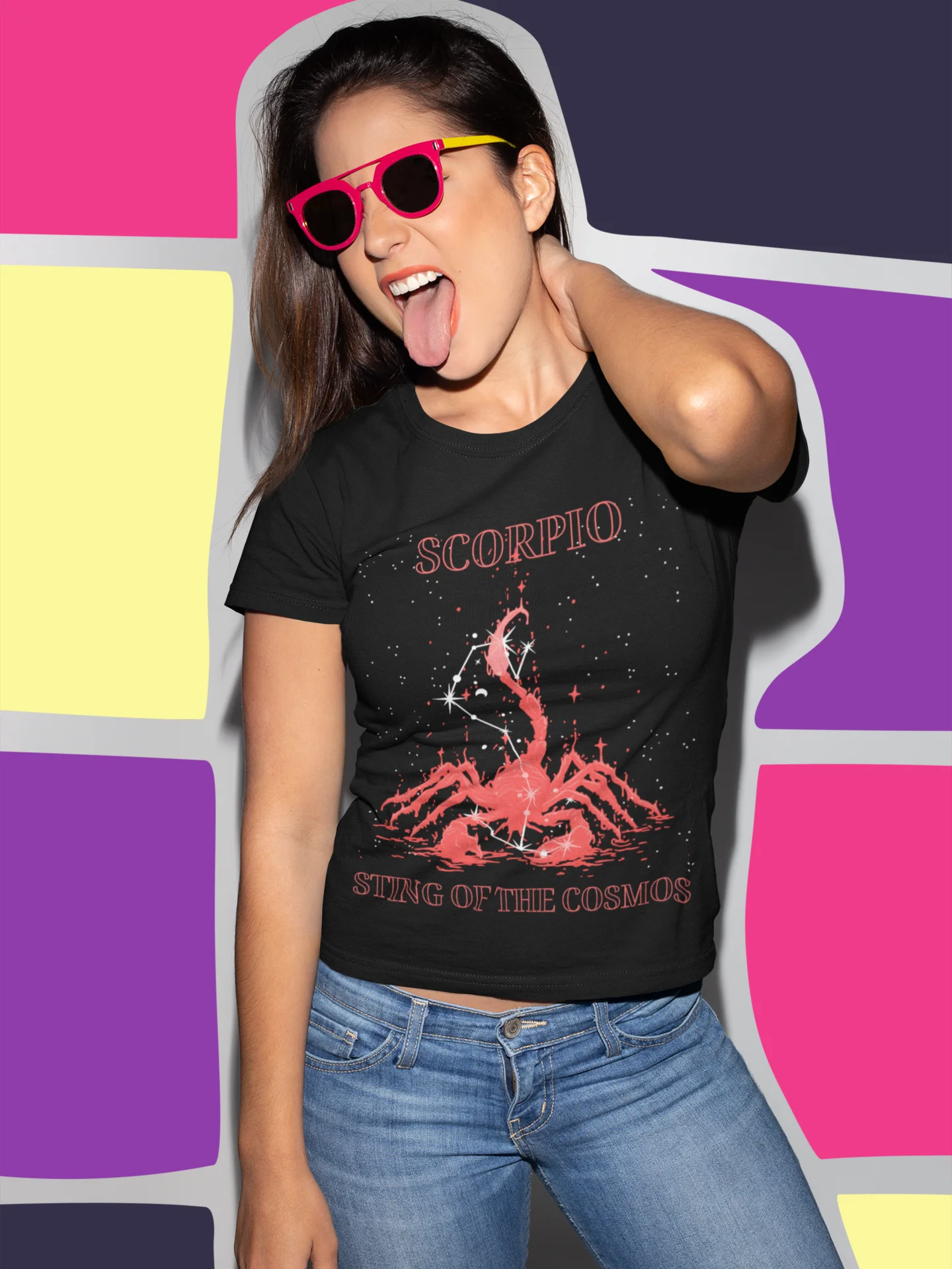 Sting of the Cosmos Scorpio Tee product image (3)