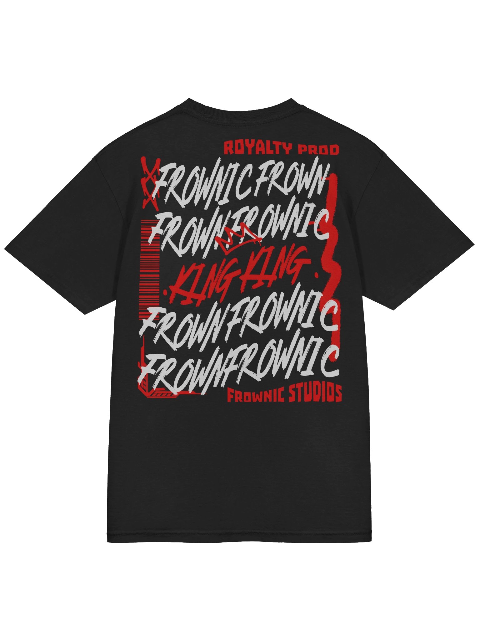 Frownic Is King Printed Tee product image (4)