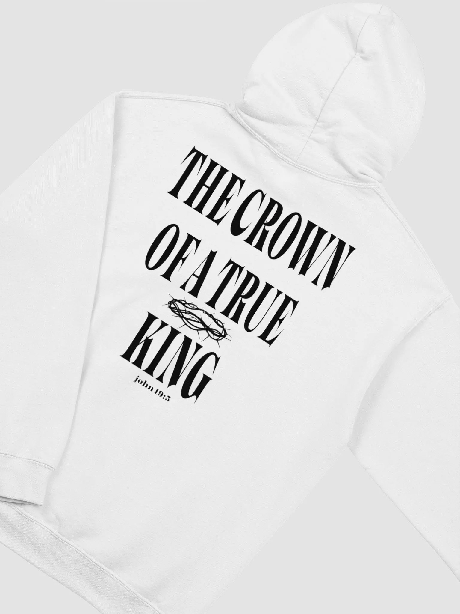 TRUE KING Hoodie-Black product image (70)