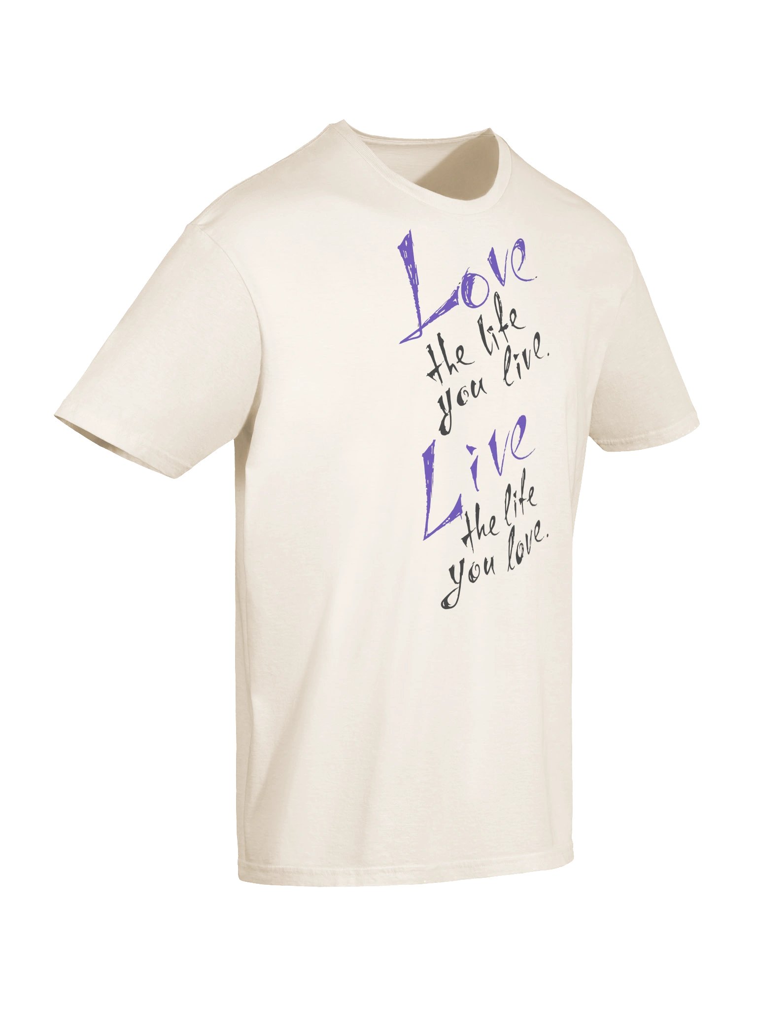 Love the life you live - Natural White product image (2)