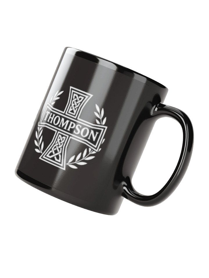 Ornate Cross Personalized Mug Thompson product image (2)