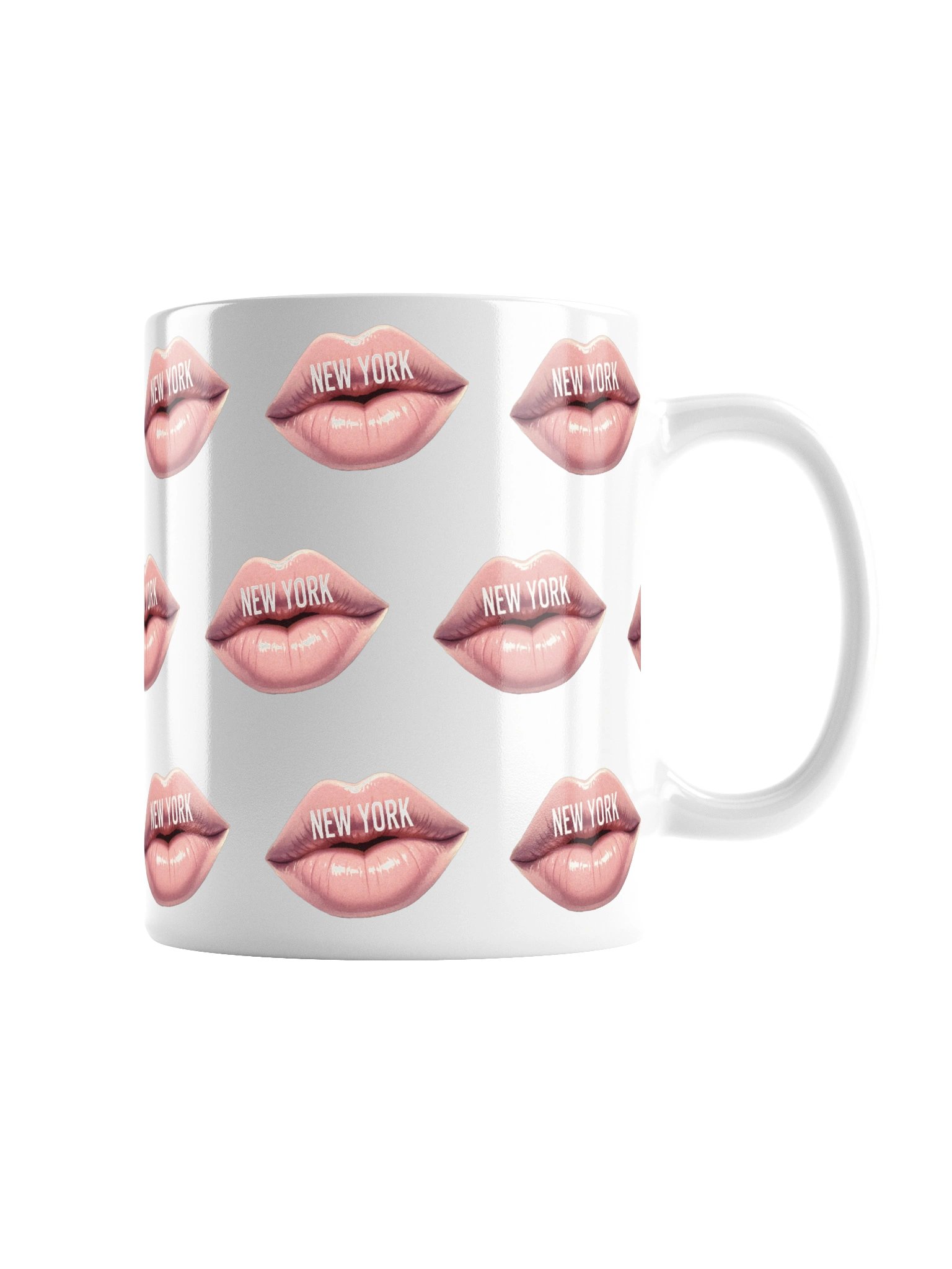 NEW YORK PINK LIPS XL COFFEE MUG (20 OZ) product image (3)