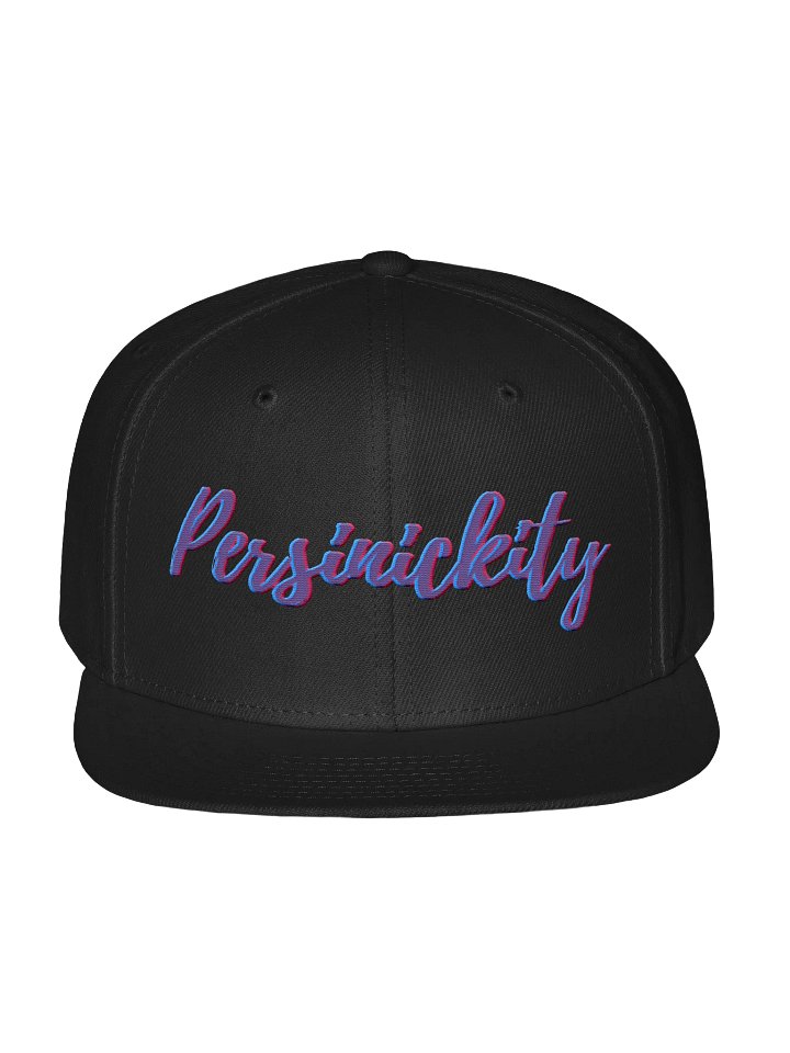 Chromatic Script Snapback Cap product image (4)