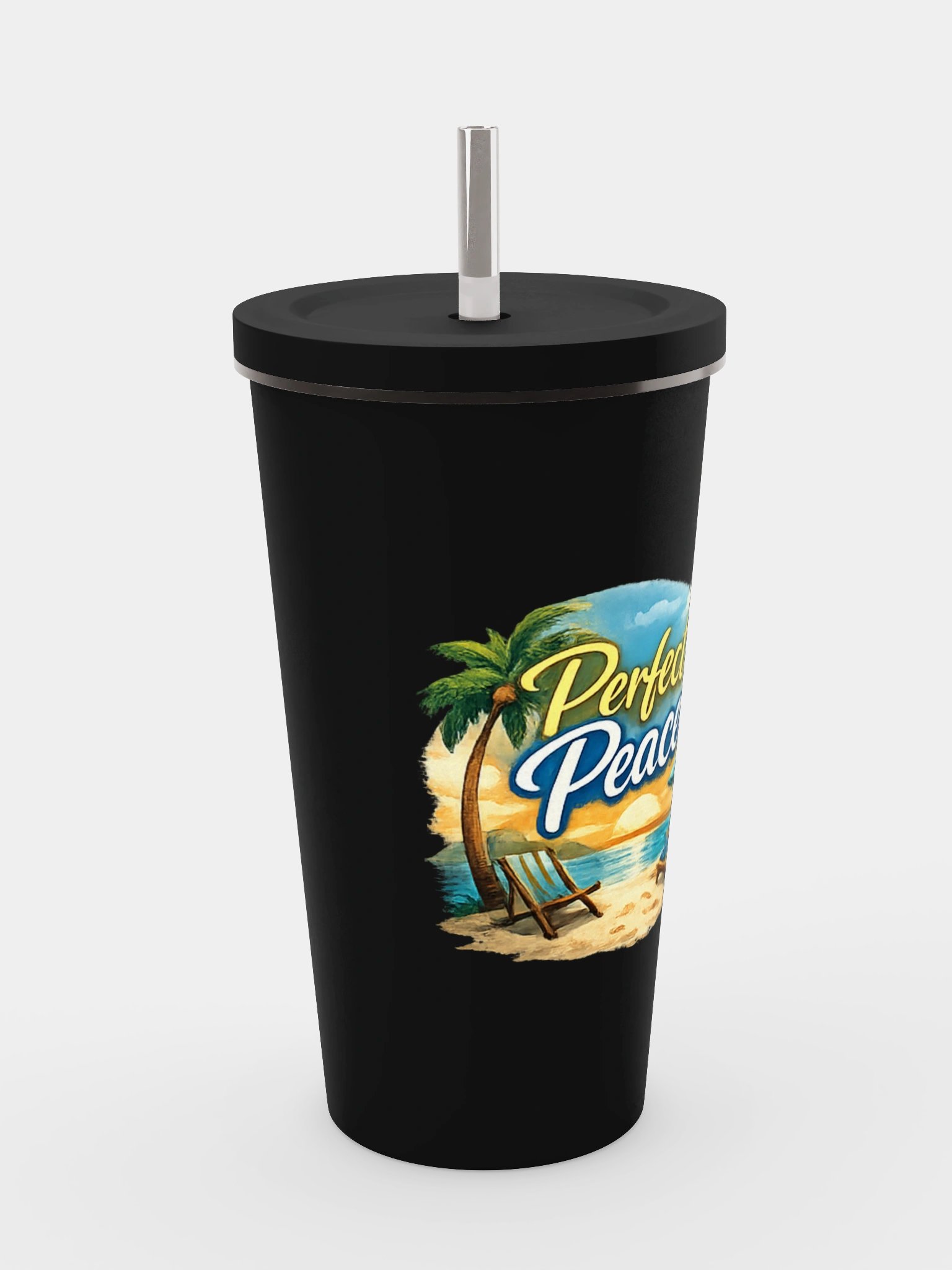 Perfect Peace Insulated Tumbler with Straw product image (4)